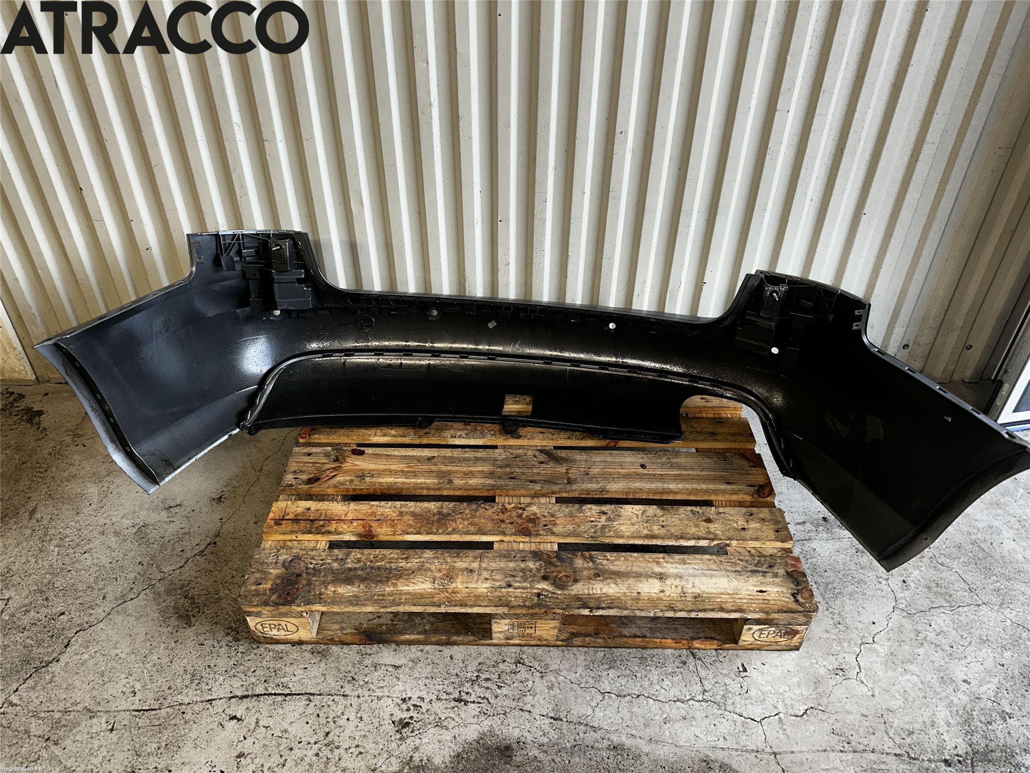 Audi A4/S4 08-11 Støtfanger Bak