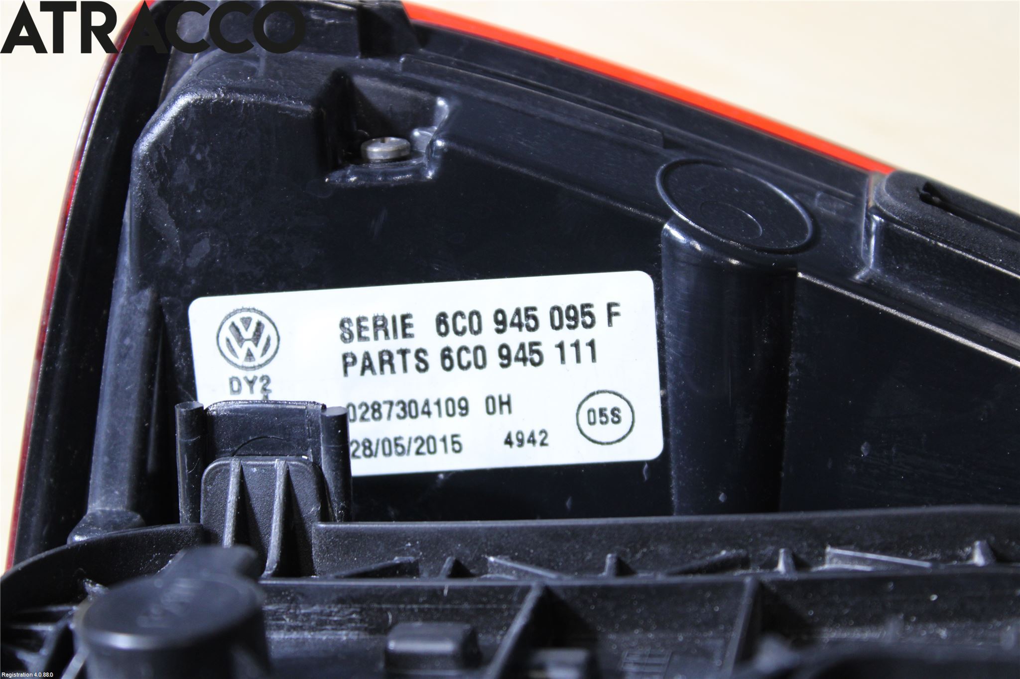 Volkswagen VW POLO 10-17 Baklykt Venstre