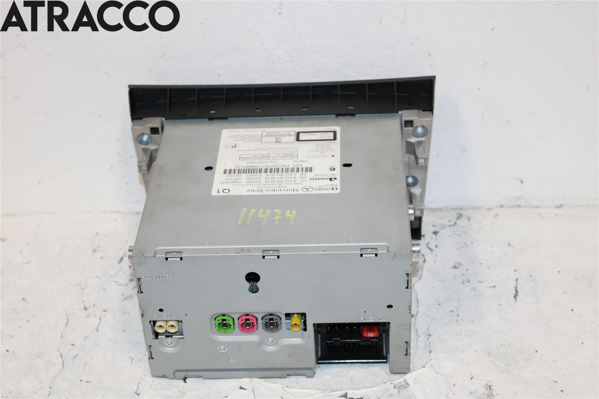 Mercedes-Benz MB E-KLASS (W212) 09-16 Stereo Radio Med Cd