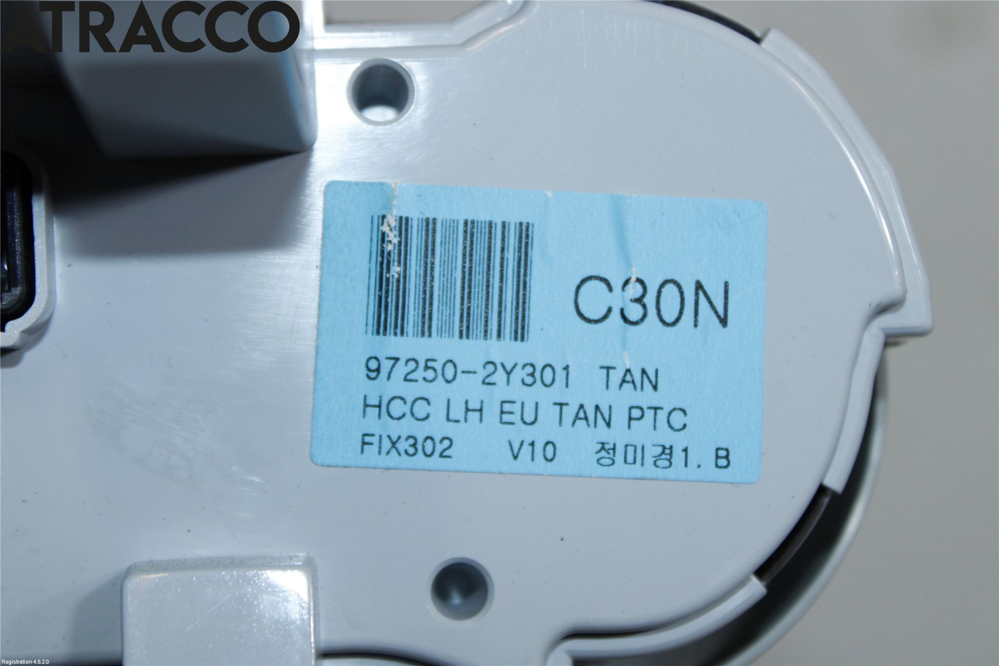 Hyundai ix35 Varme Ac Betjening-Display