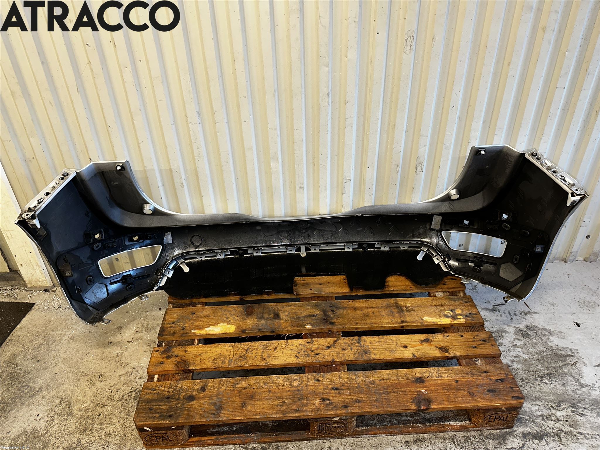 Citroen C4 PICASSO 14-18 Støtfanger Bak