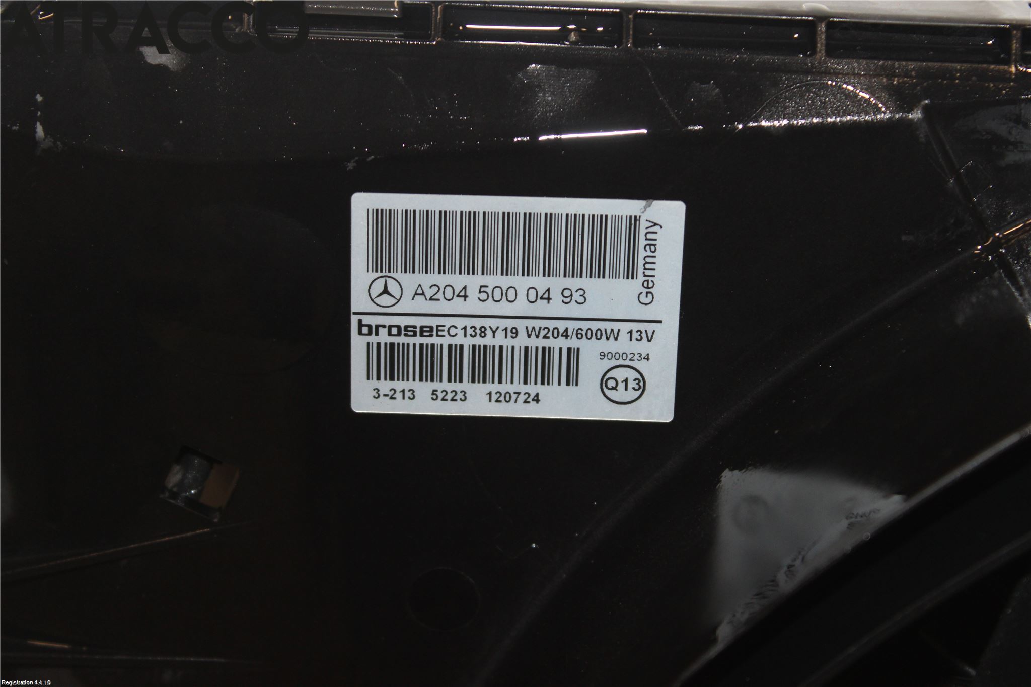 Mercedes-Benz MB B-KLASS (W246/W242) 12-19 Kjølevifte Elektrisk