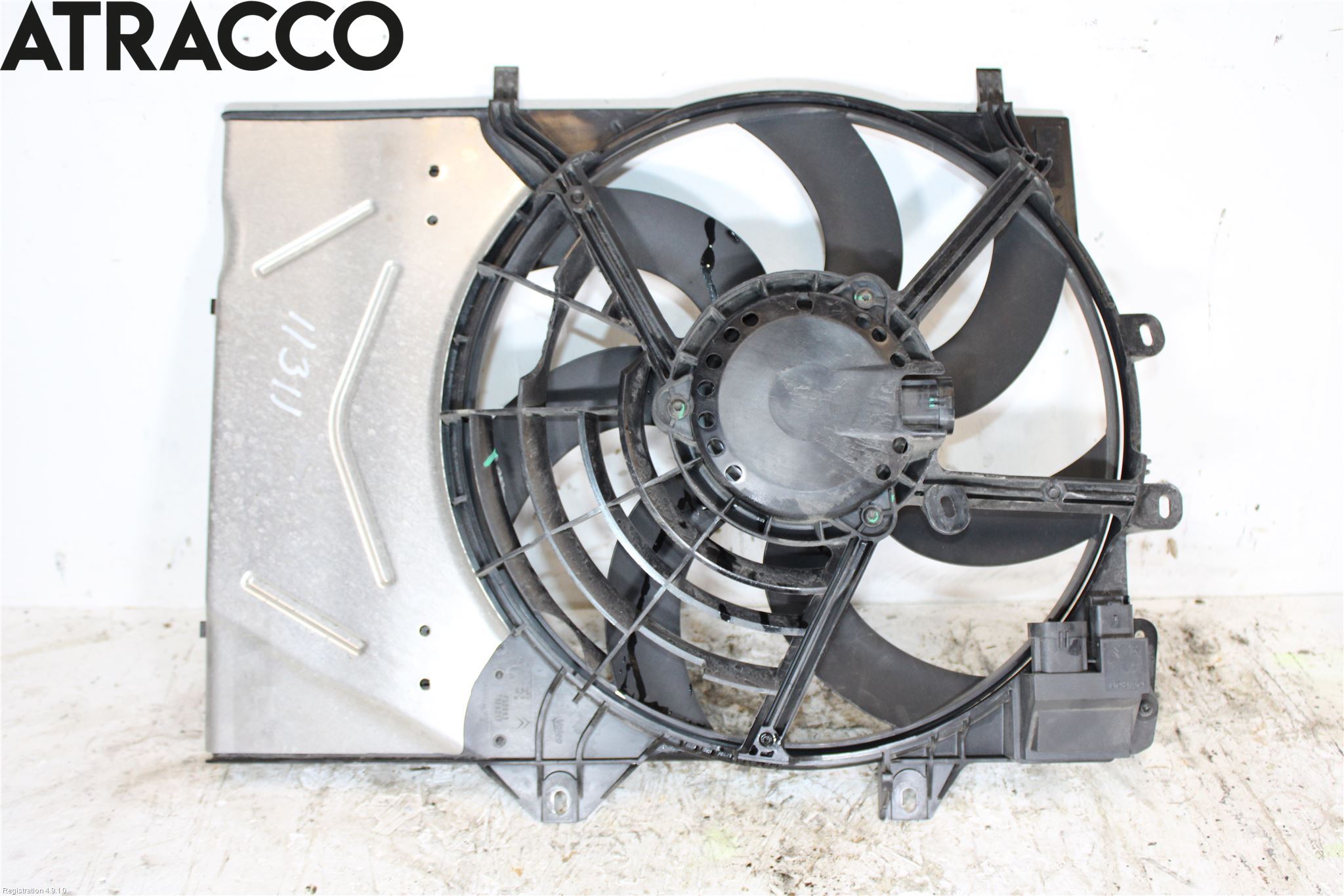 Peugeot 2008 13-20 Kjølevifte Elektrisk