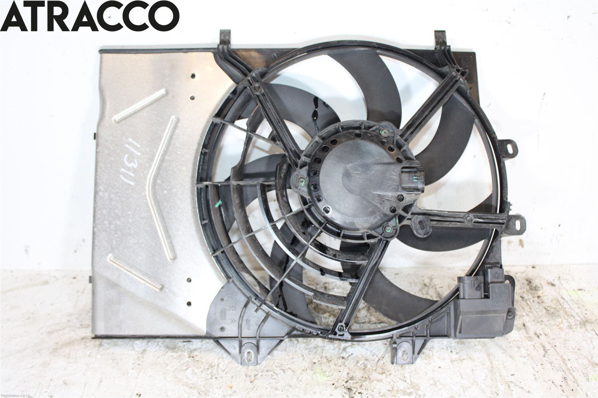 Peugeot 2008 13-20 Kjølevifte Elektrisk