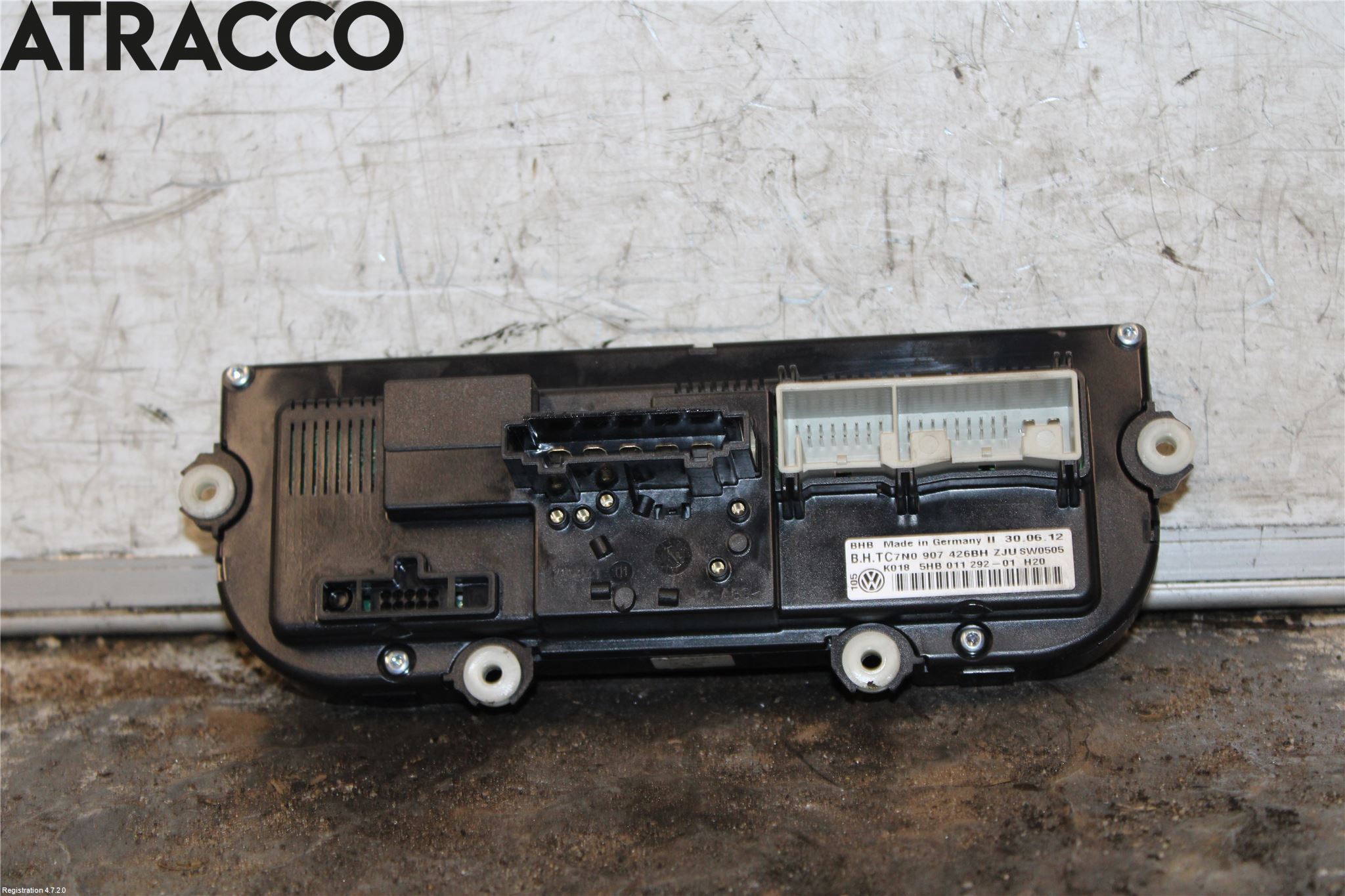 Volkswagen VW CADDY 11-15 Varme Ac Betjening-Display