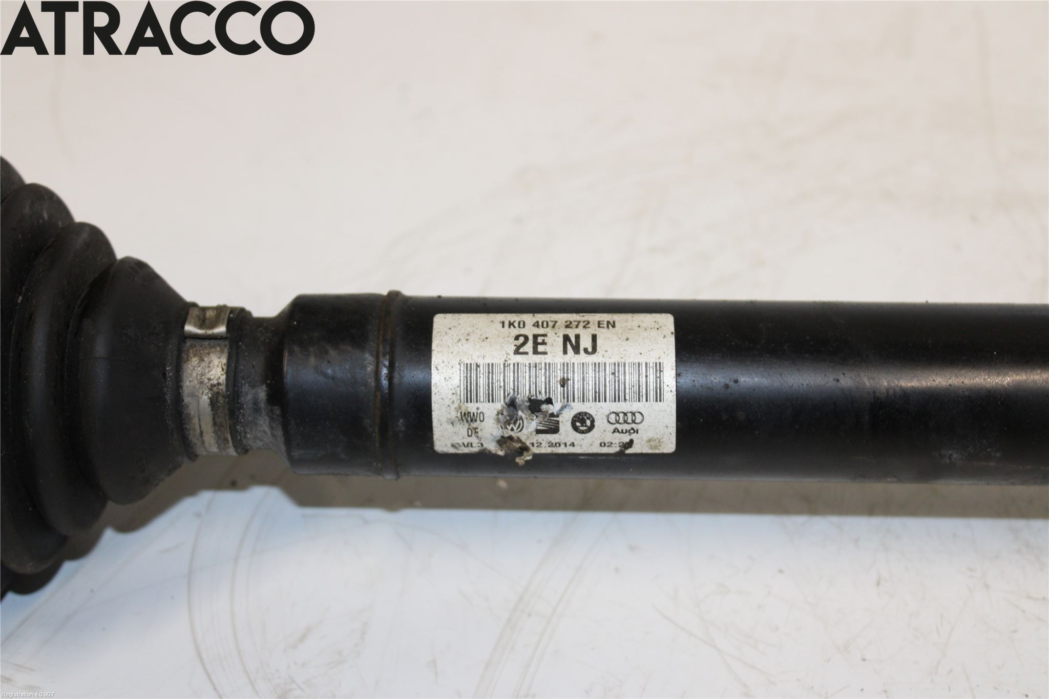 Volkswagen VW GOLF / E-GOLF VII 13-20 Drivaksel Foran Kompl Høyre