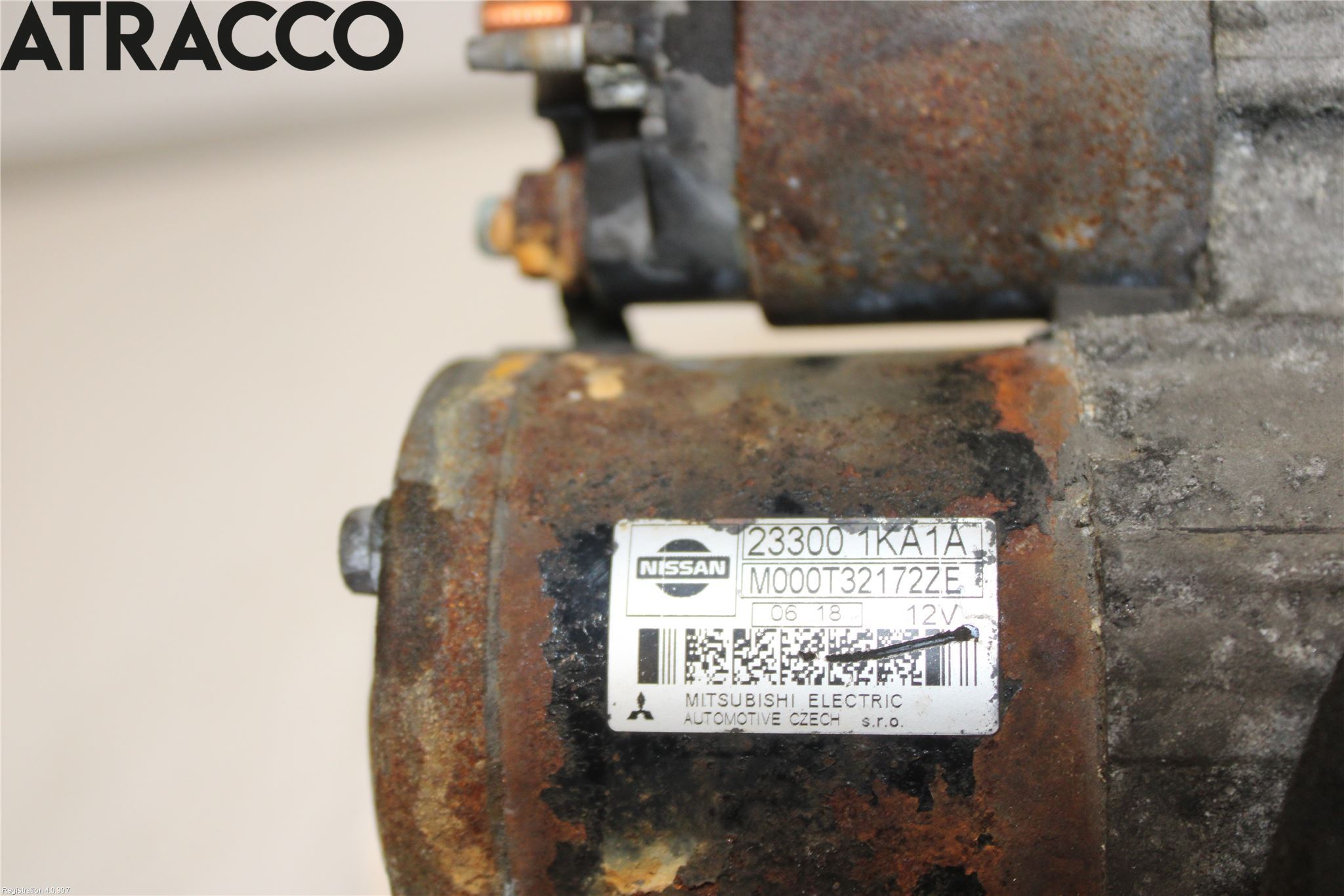 Nissan JUKE 10-14 Startmotor