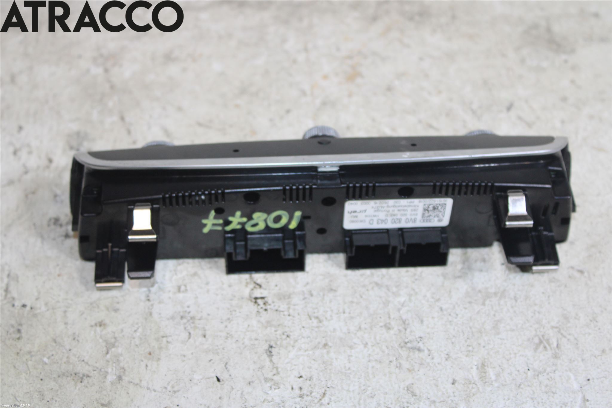 Audi A3/S3 8V 13-20 Varme Ac Betjening-Display