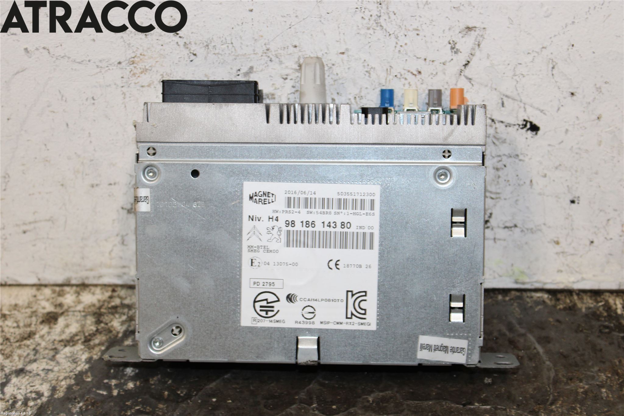 Peugeot 308 14-21 Stereo Radio Med Cd