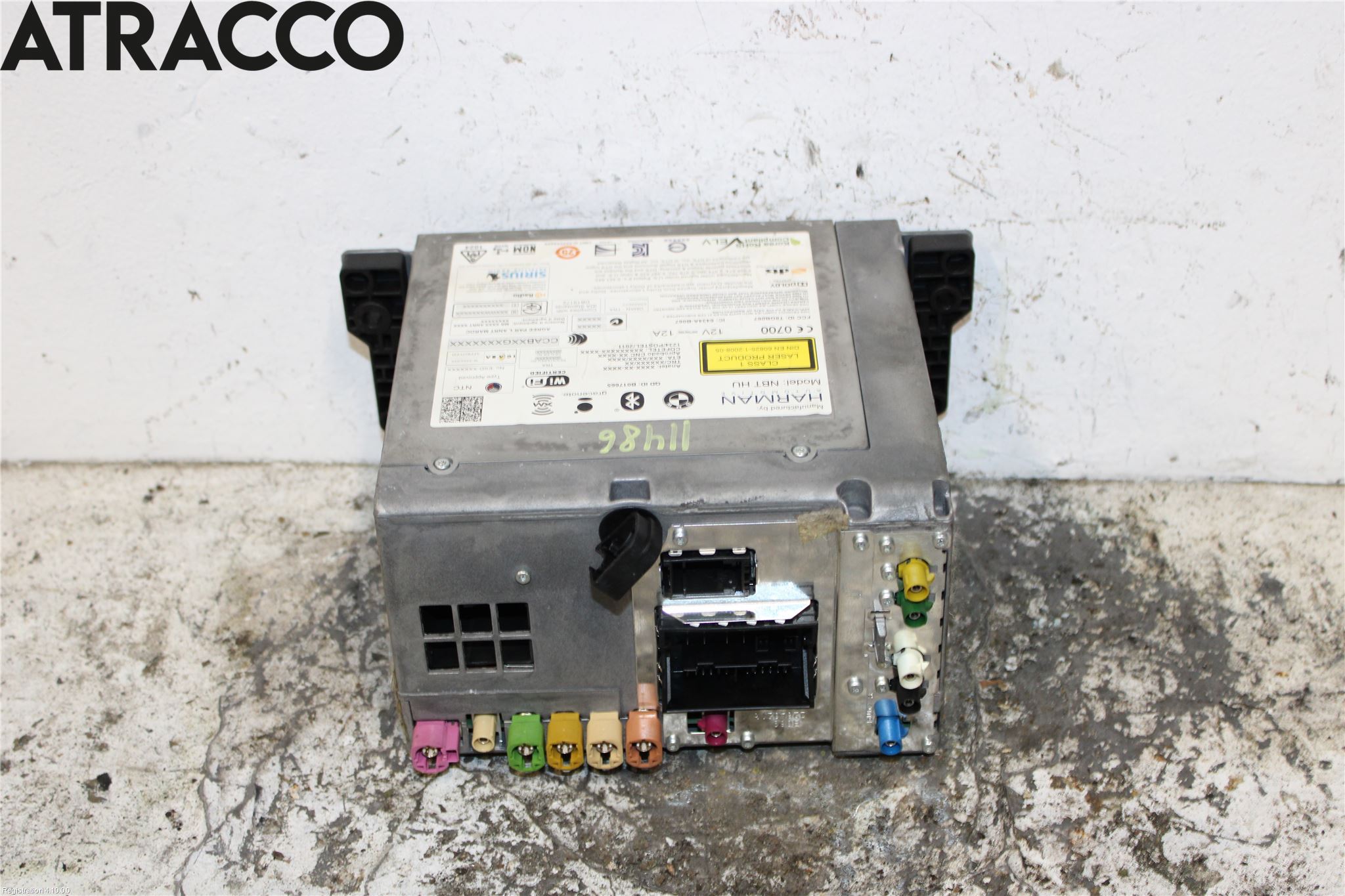 BMW 5 F10/F11/F18 09-17 Stereo Radio Med Cd