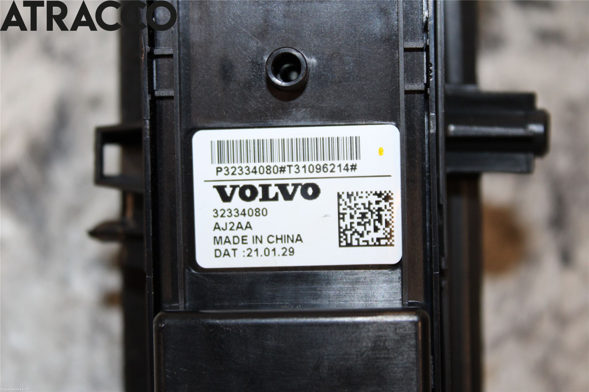 Polestar 2 20- Bryter Vindusheis