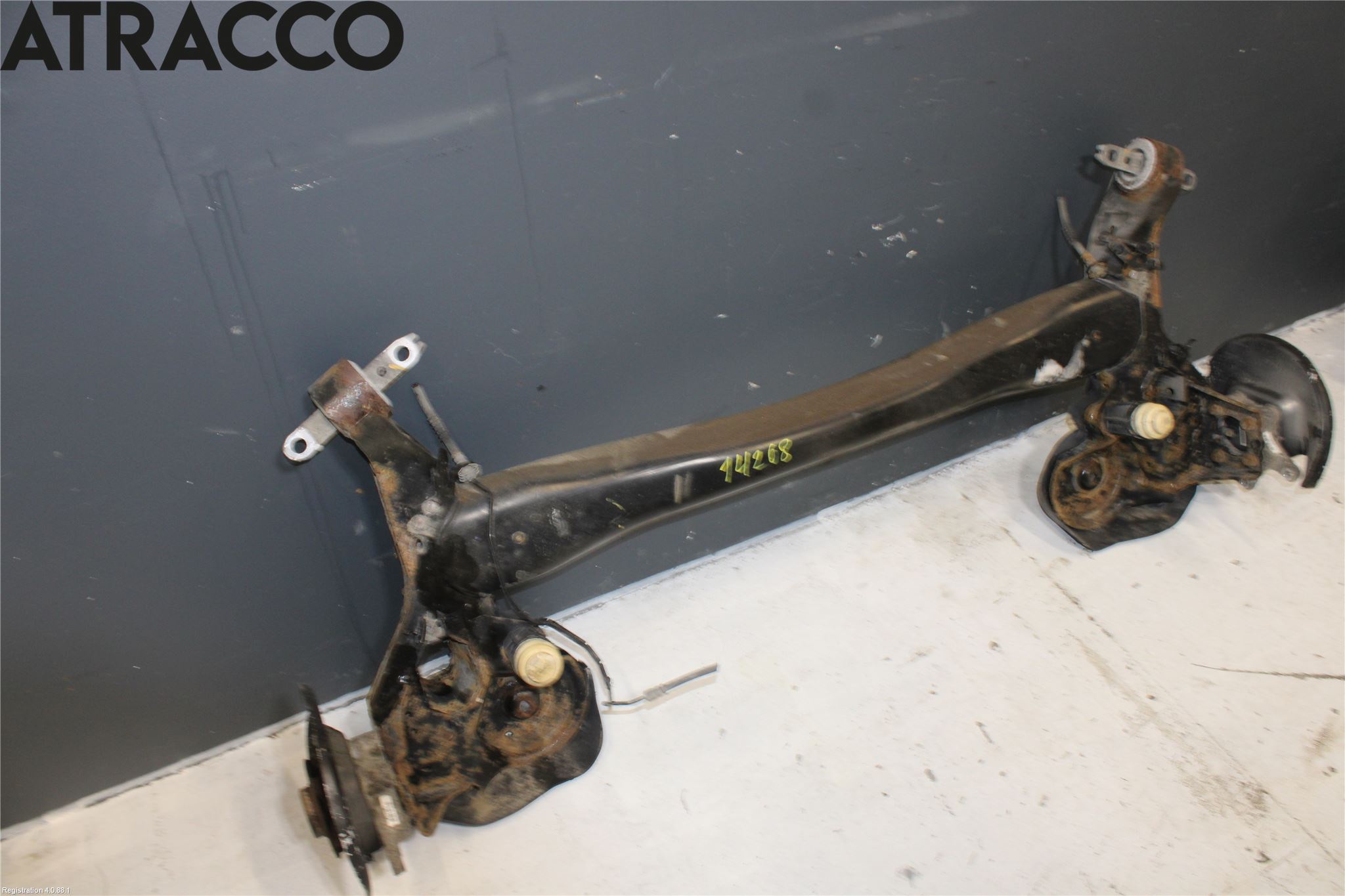 Peugeot 3008 17-24 Bakaksel Feste Travers-Ramme