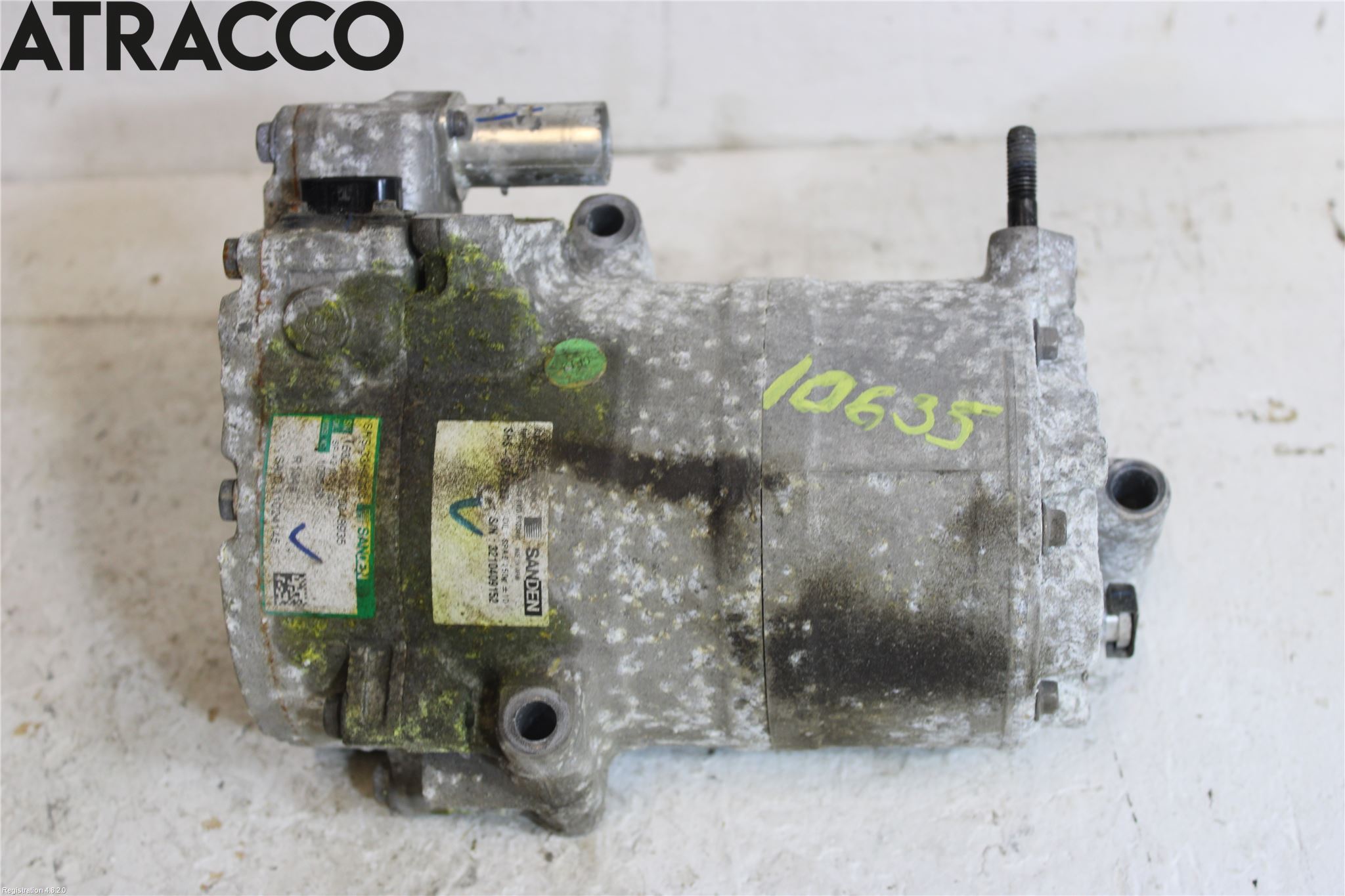 MG ZS EV 20- Varme Ac Kompressor