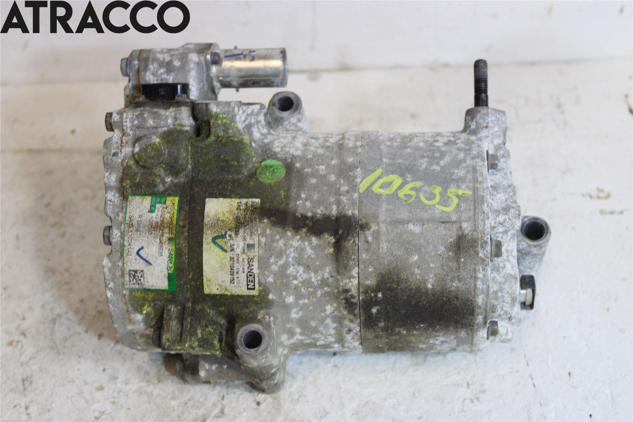 MG ZS EV 20- Varme Ac Kompressor