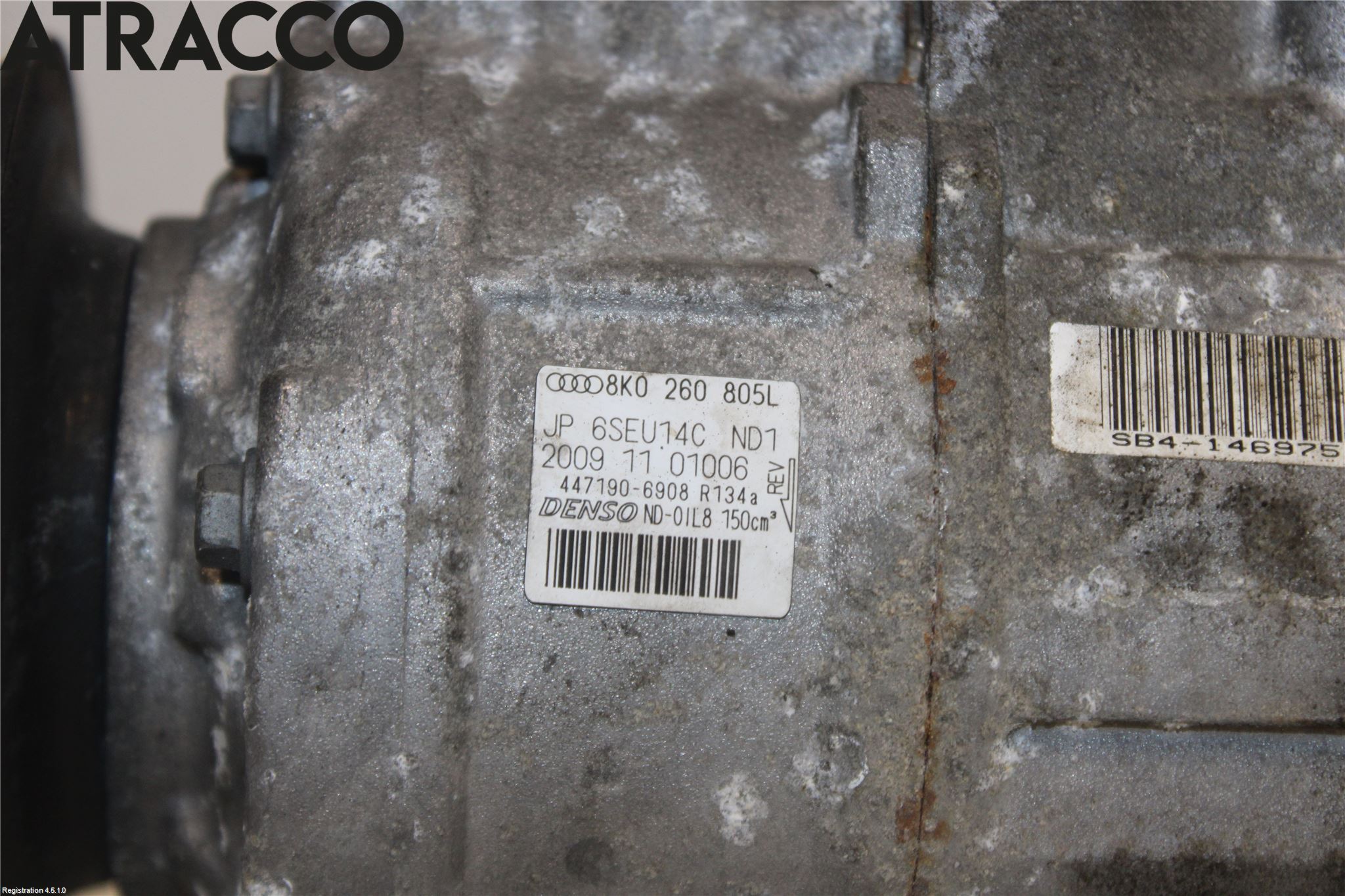 Audi Q5 09-16 Varme Ac Kompressor