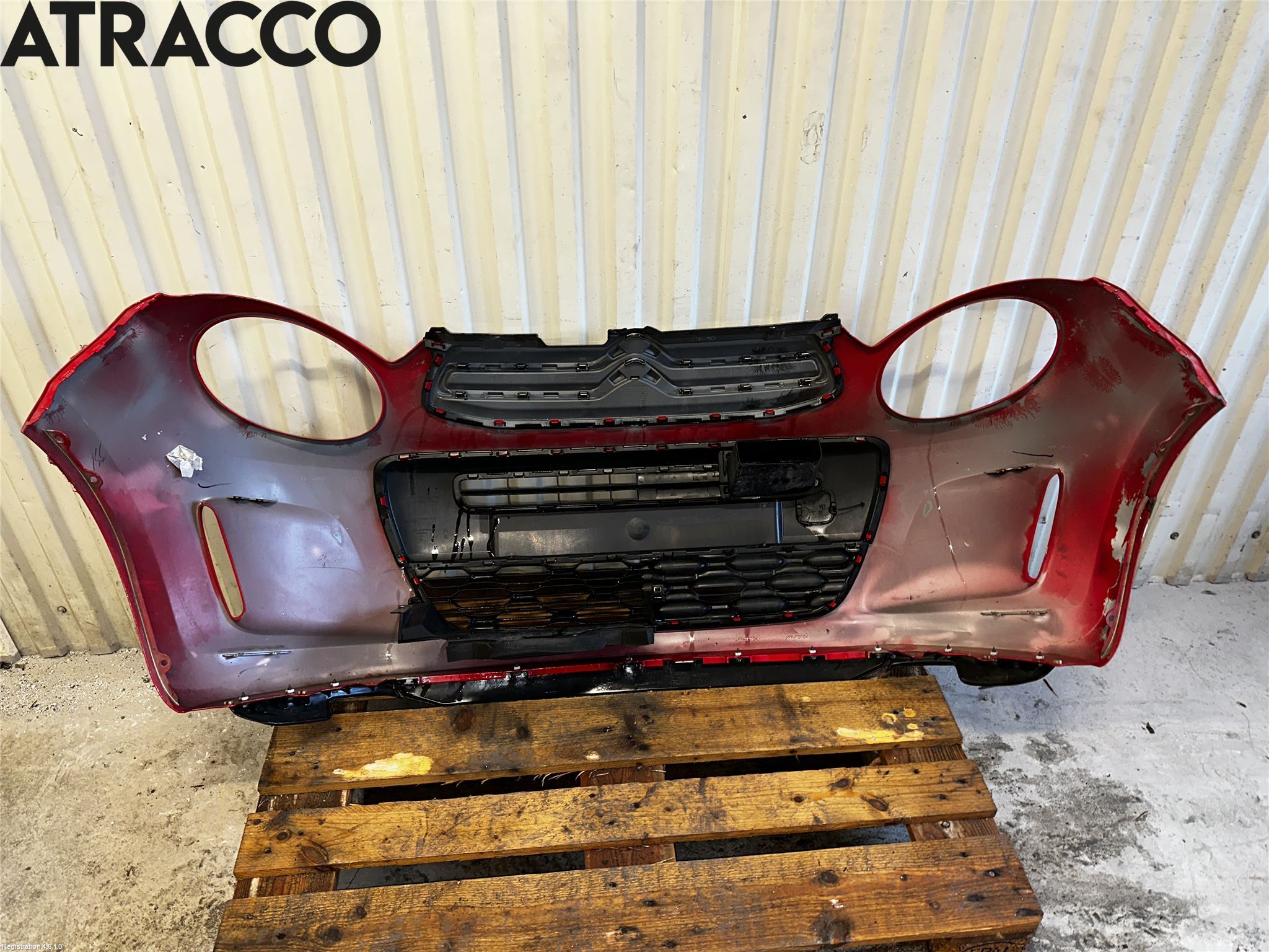 Citroen C1 14-22 Støtfanger Foran