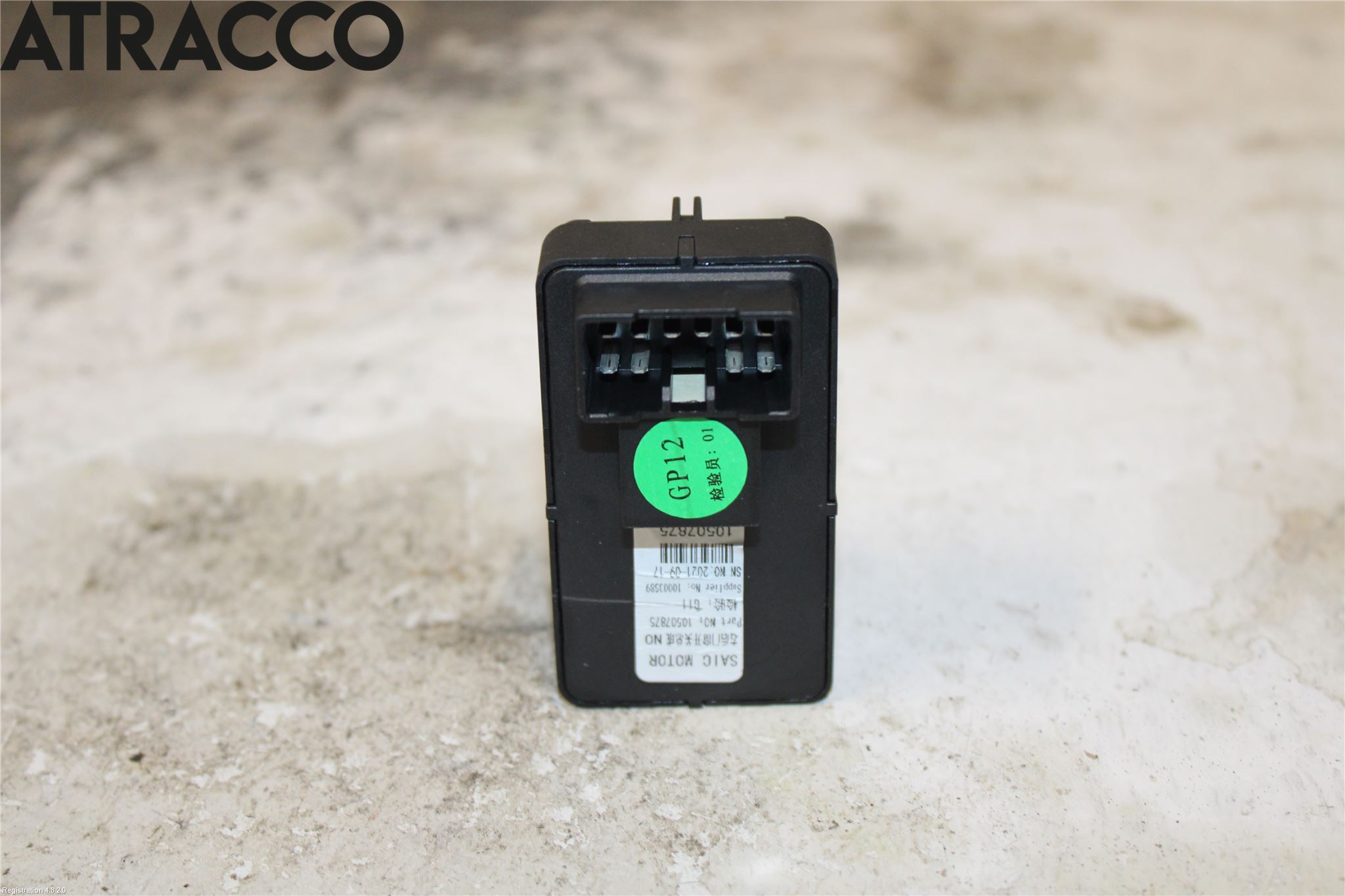 MG ZS EV 20- Bryter Vindusheis