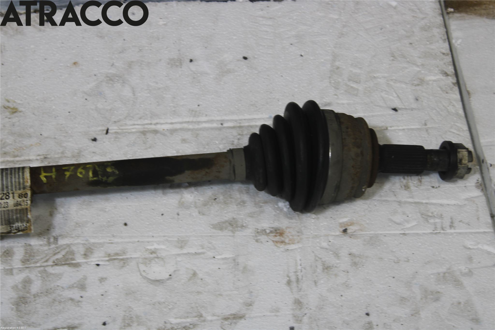 Peugeot 308 14-21 Drivaksel Foran Kompl Høyre