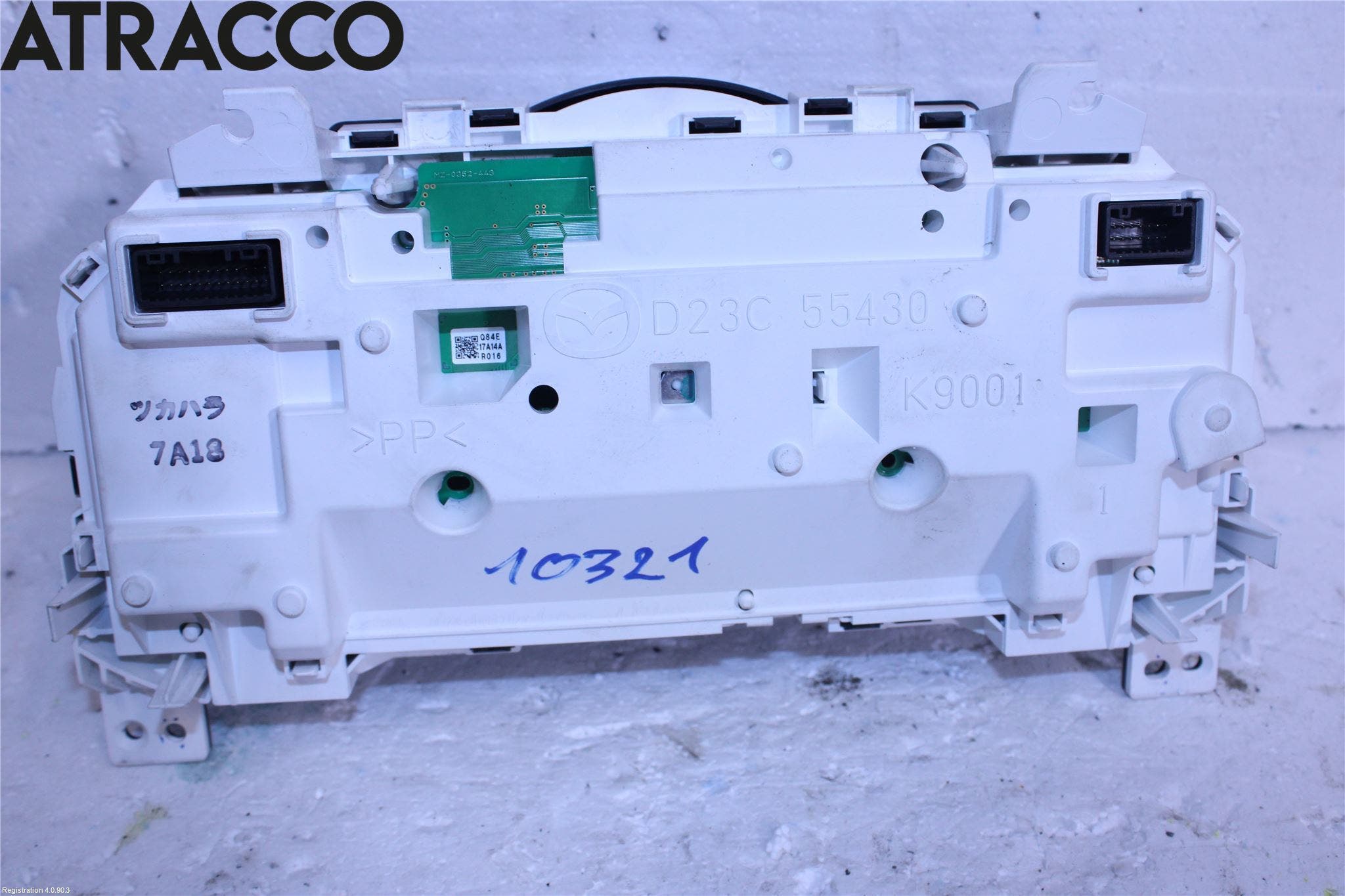 Mazda CX-3 Instr Speedometer