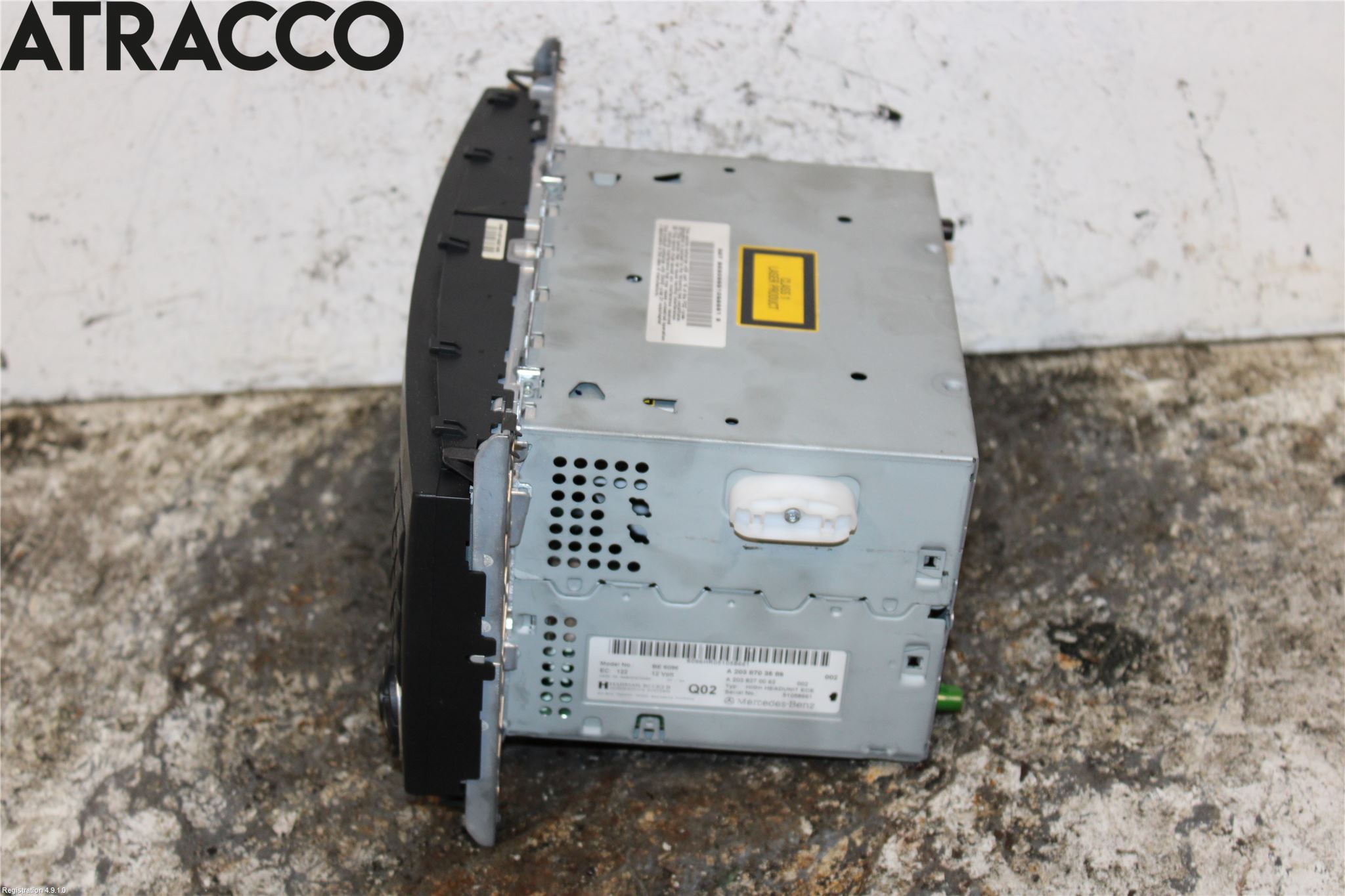 Mercedes-Benz MB C (203) 00-07 Stereo Radio Med Cd