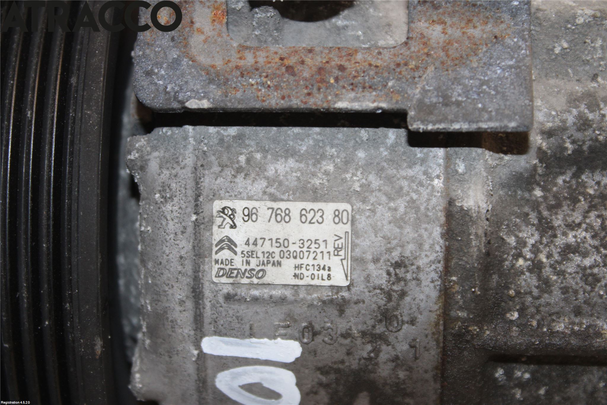 Citroen JUMPER 07-13 Varme Ac Kompressor