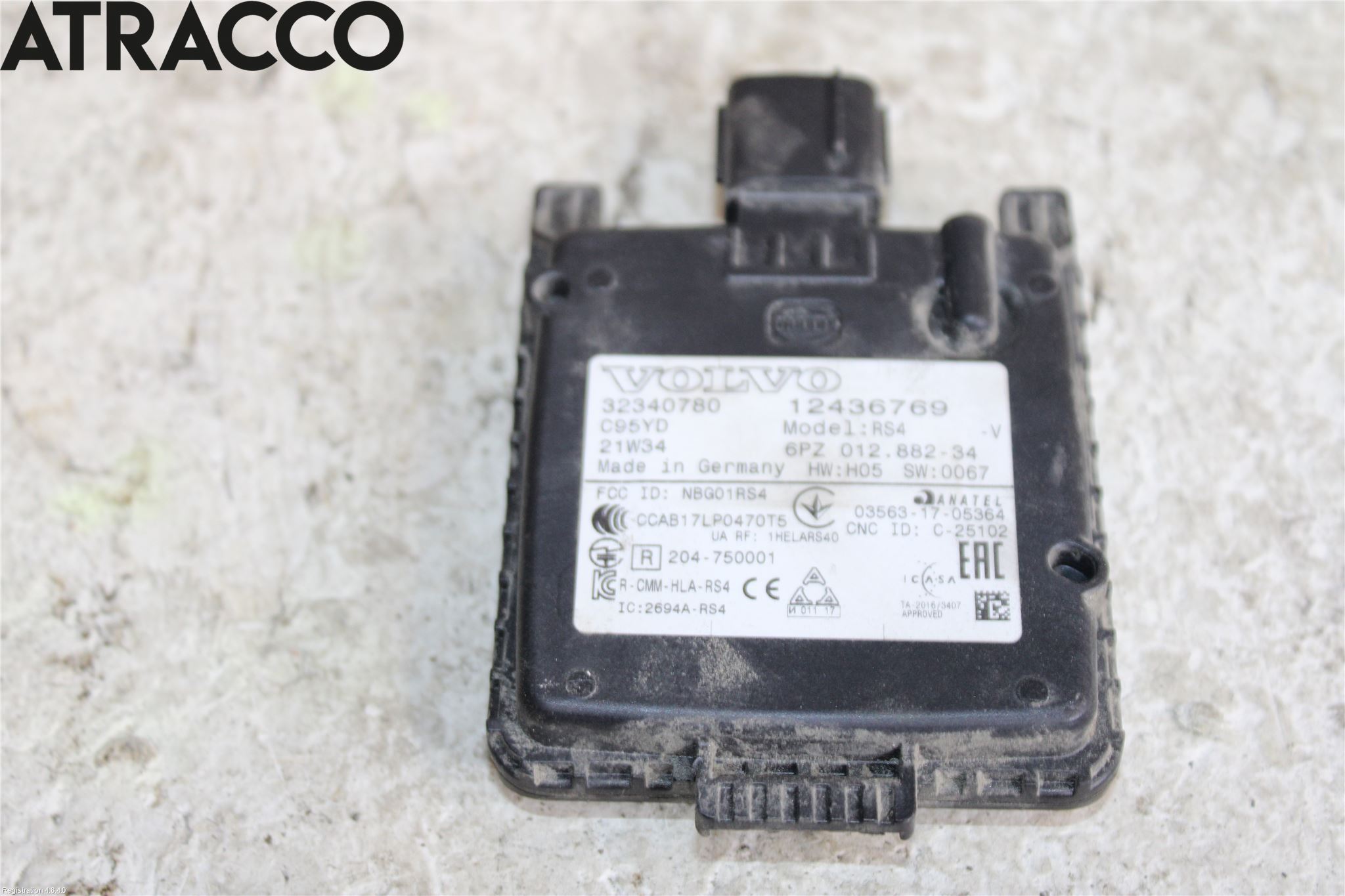 Volvo XC40/RECHARGE 18- Sensor Øvrig