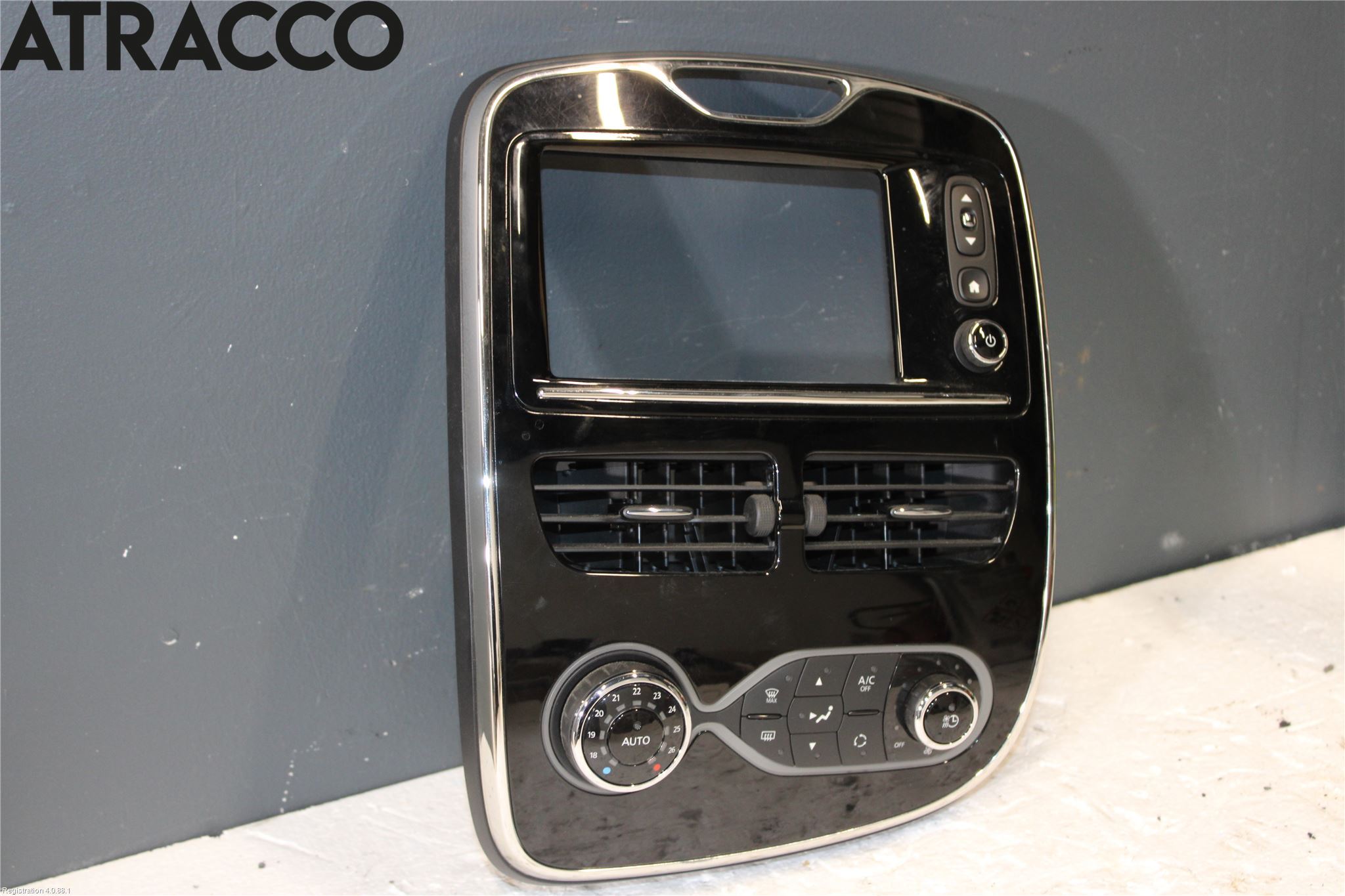 Renault ZOE/E-TECH 13- Varme Ac Betjening-Display