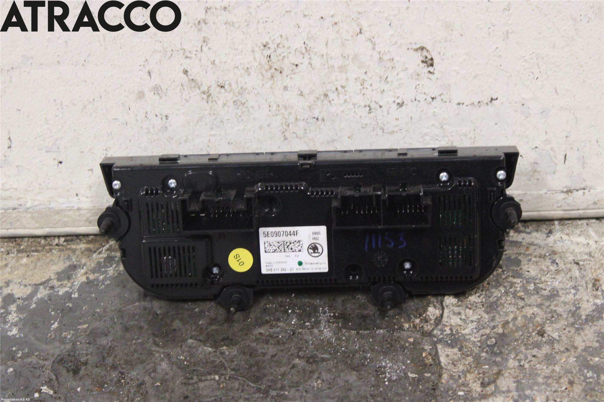 Skoda OCTAVIA (5E) 13-20 Varme Ac Betjening-Display