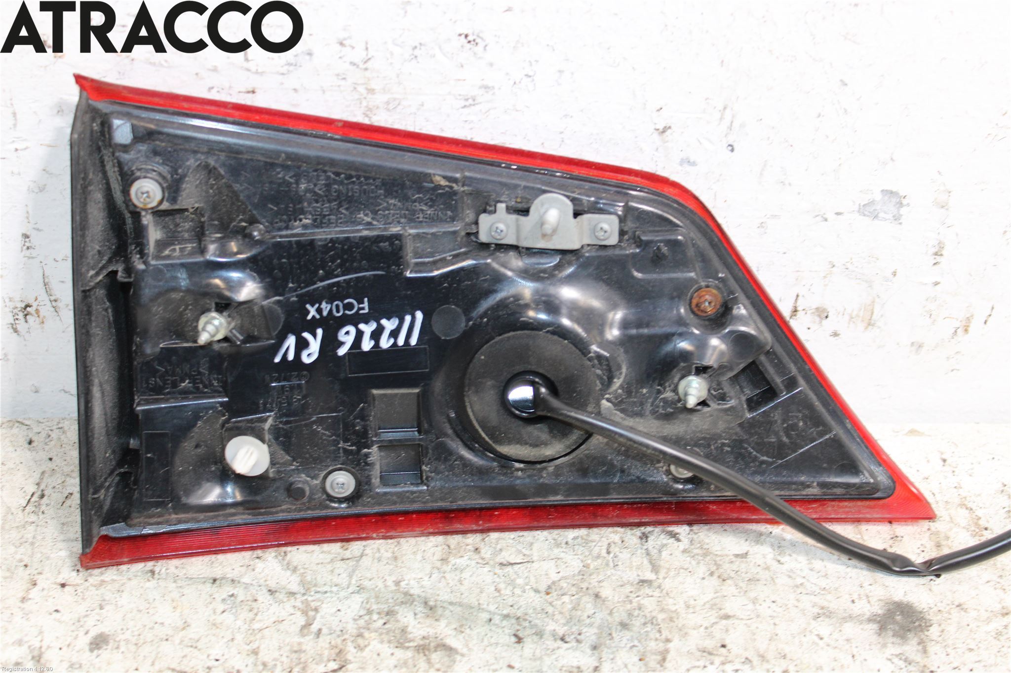 Mitsubishi OUTLANDER 13-21 Baklykt Venstre  På Luke(Indre