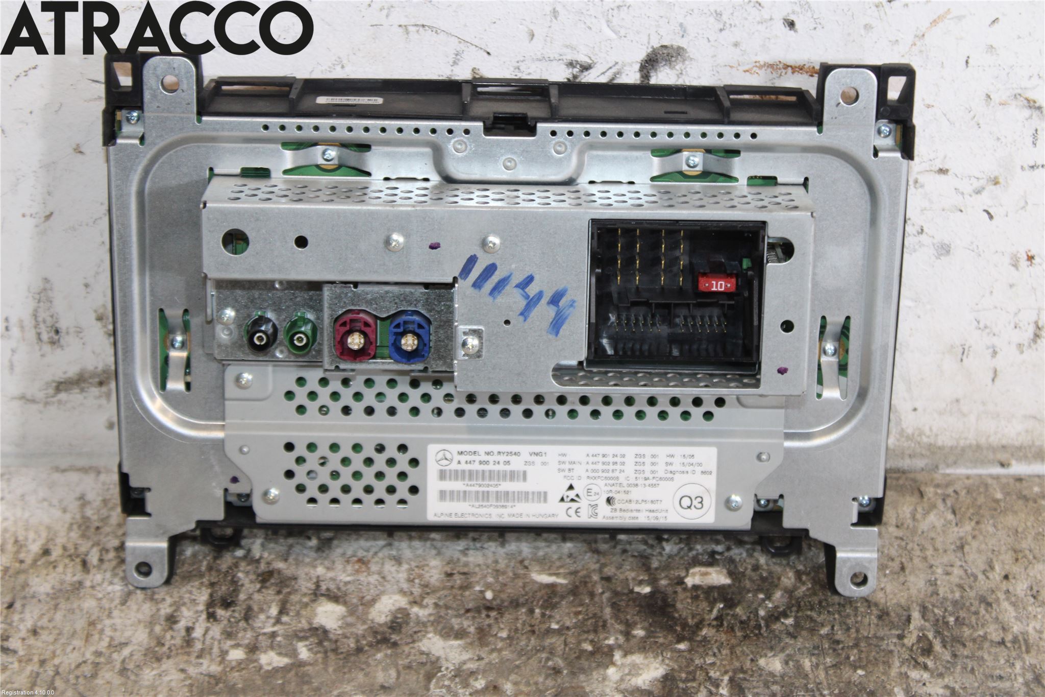 Mercedes-Benz MB VITO/V-KLASS (W640,W447,W448) 14- Multifunktionsdisplay