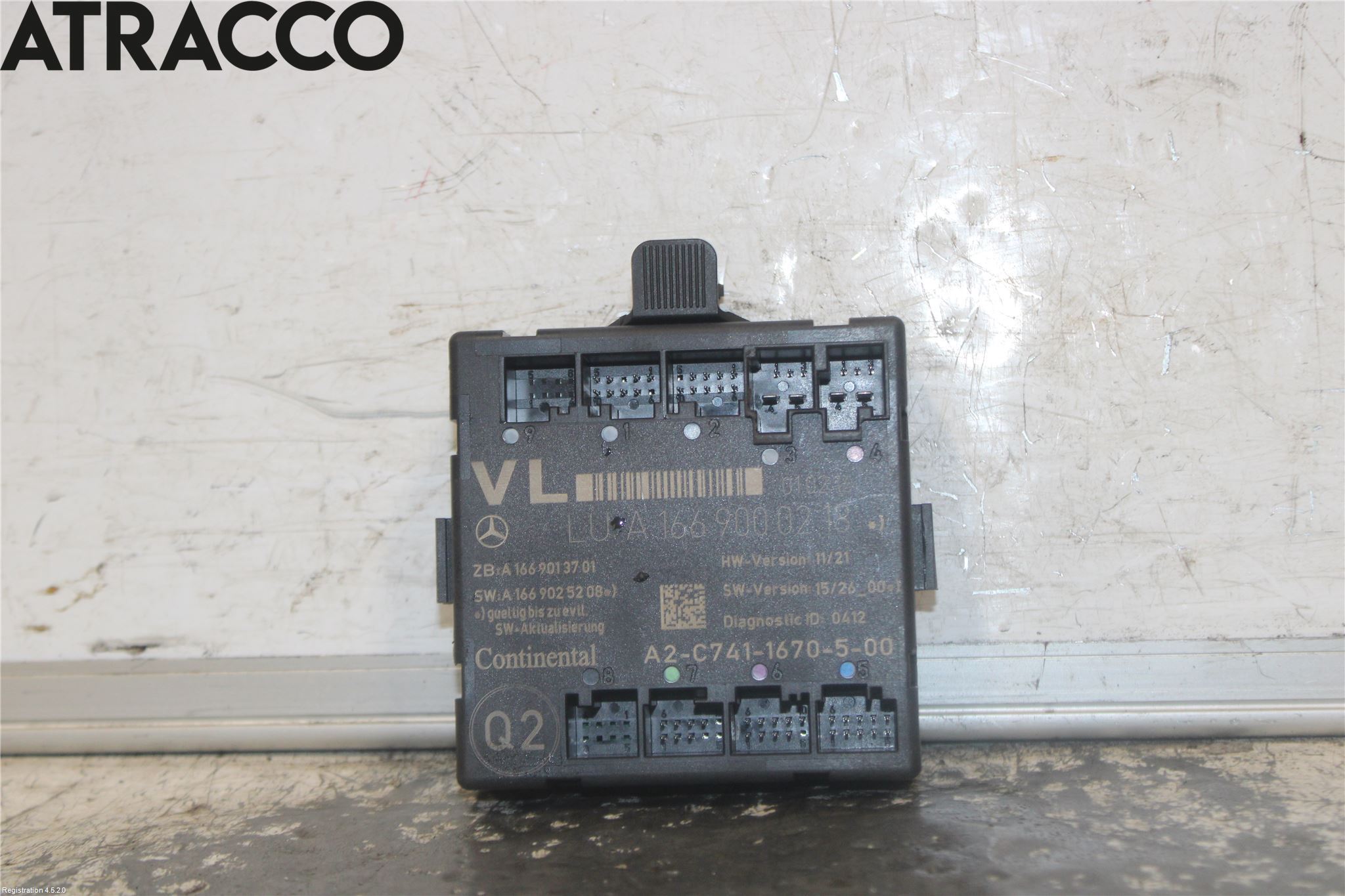 Mercedes-Benz MB B-KLASS (W246/W242) 12-19 Styreenhet Dør