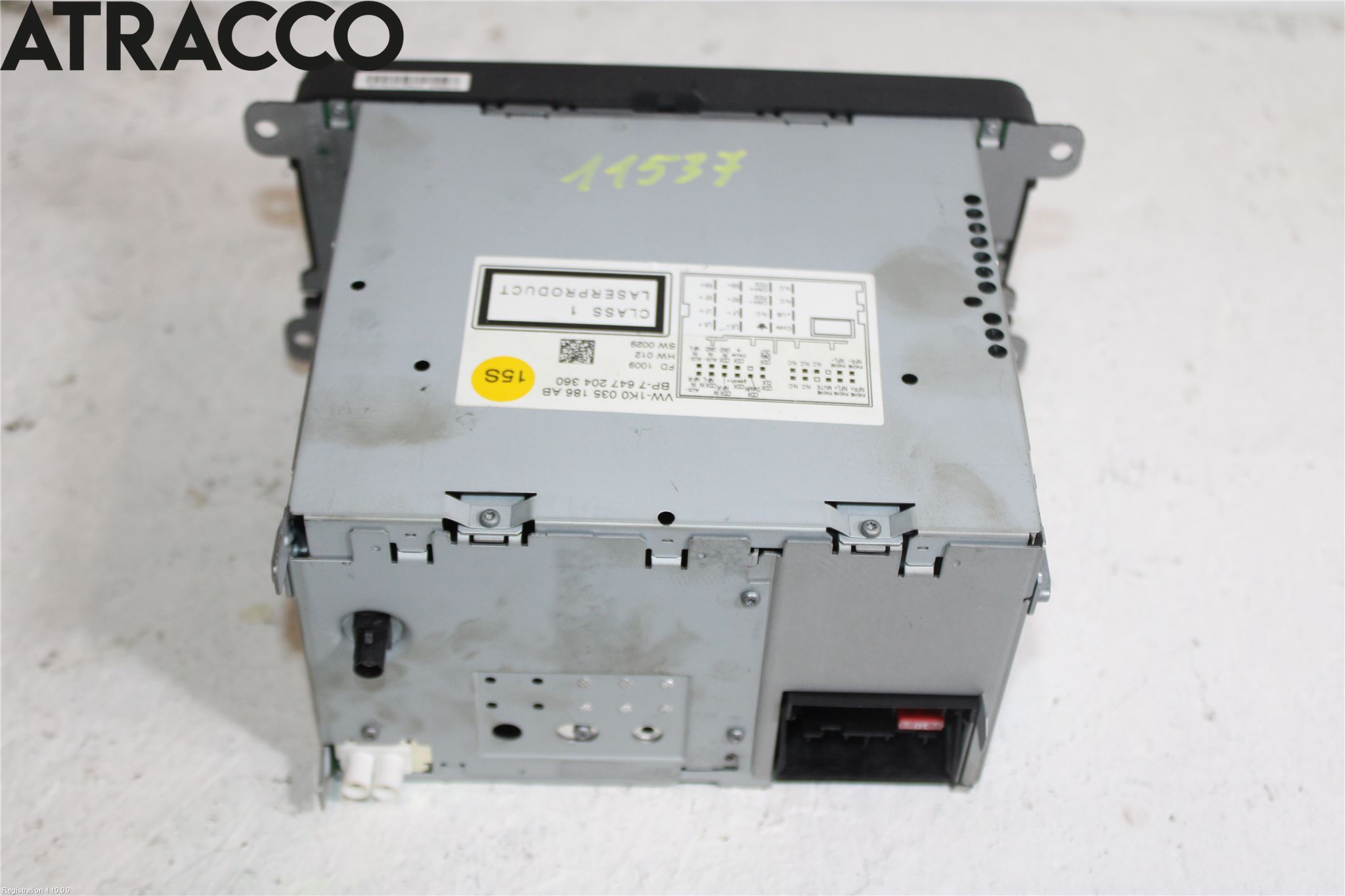 Volkswagen VW GOLF VI 09-13 Stereo Radio Med Cd