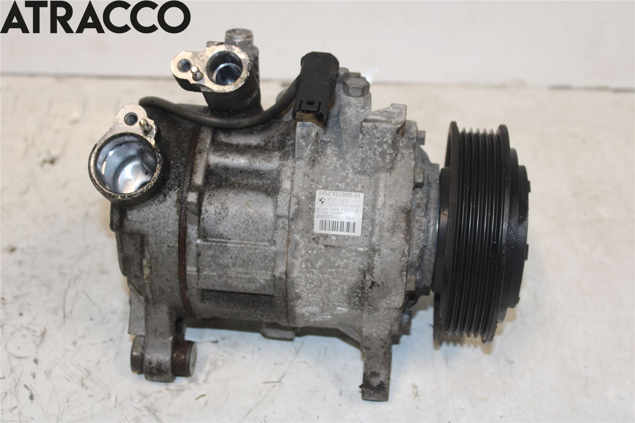 BMW 3 F30/F31/F80 12-19 Varme Ac Kompressor