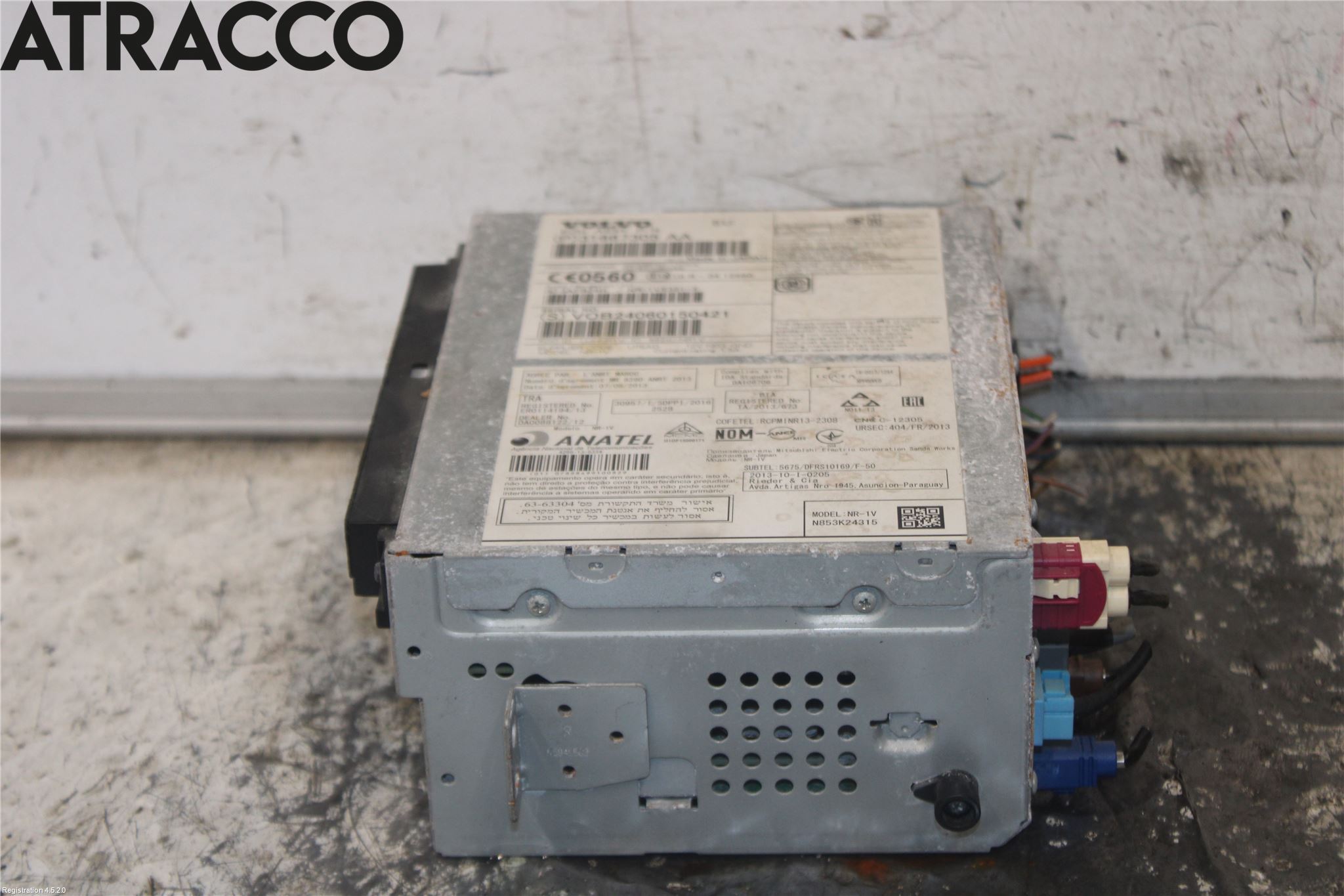 Volvo V40 12-19 Stereo Radio Med Cd