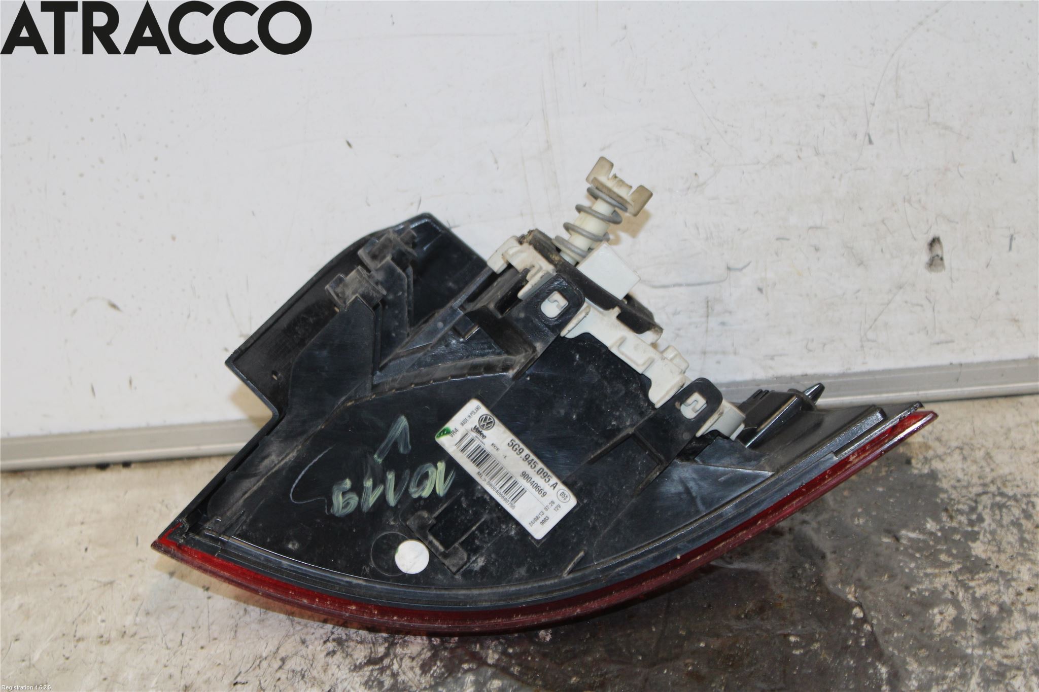 Volkswagen VW GOLF / E-GOLF VII 13-20 Baklykt Venstre