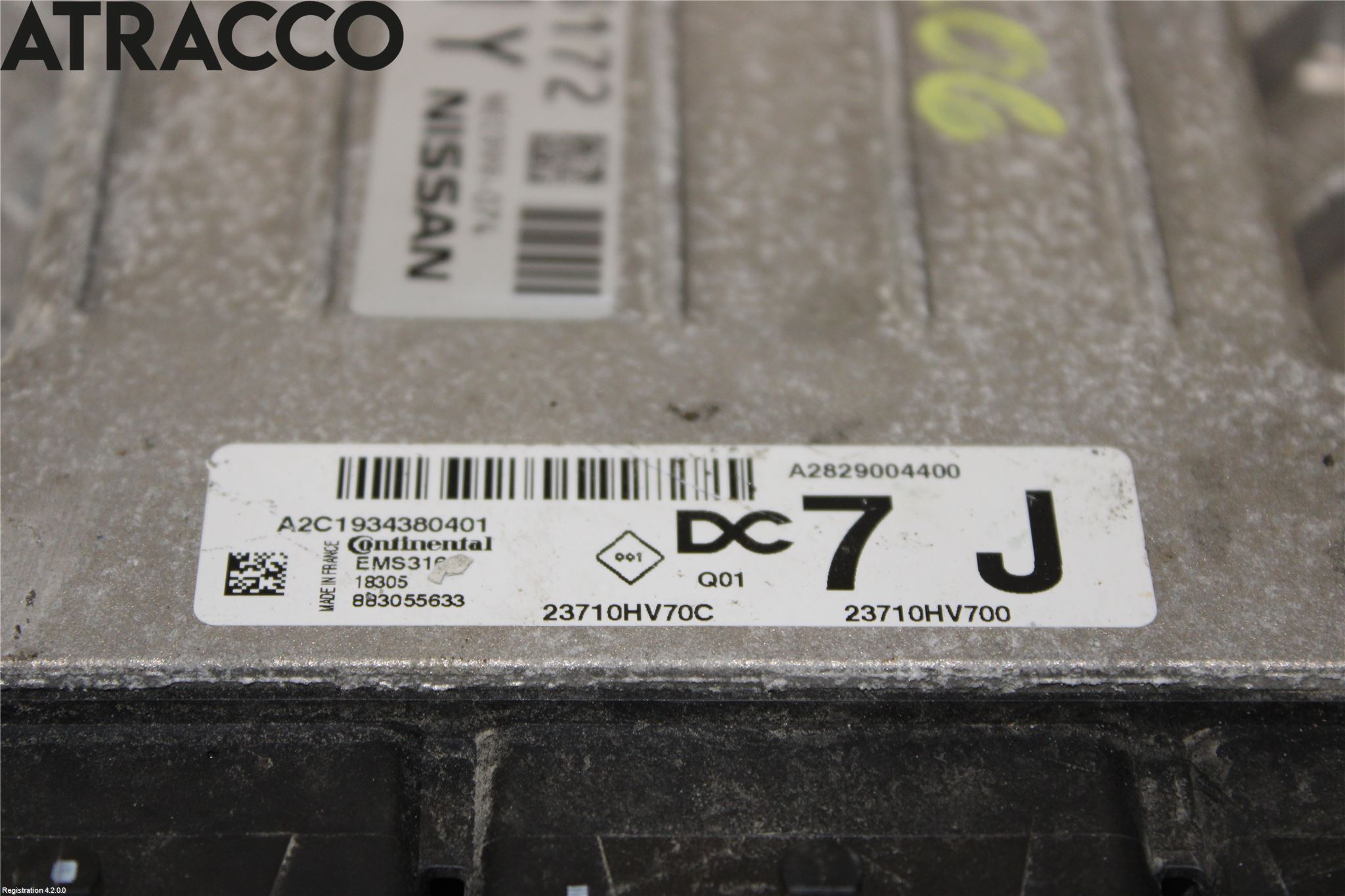 Nissan QASHQAI 17-21 Styreenhet Innsprøytning