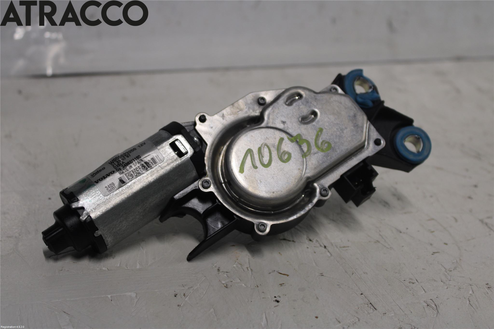 Volvo V70 08-13 Viskermotor Bakluke