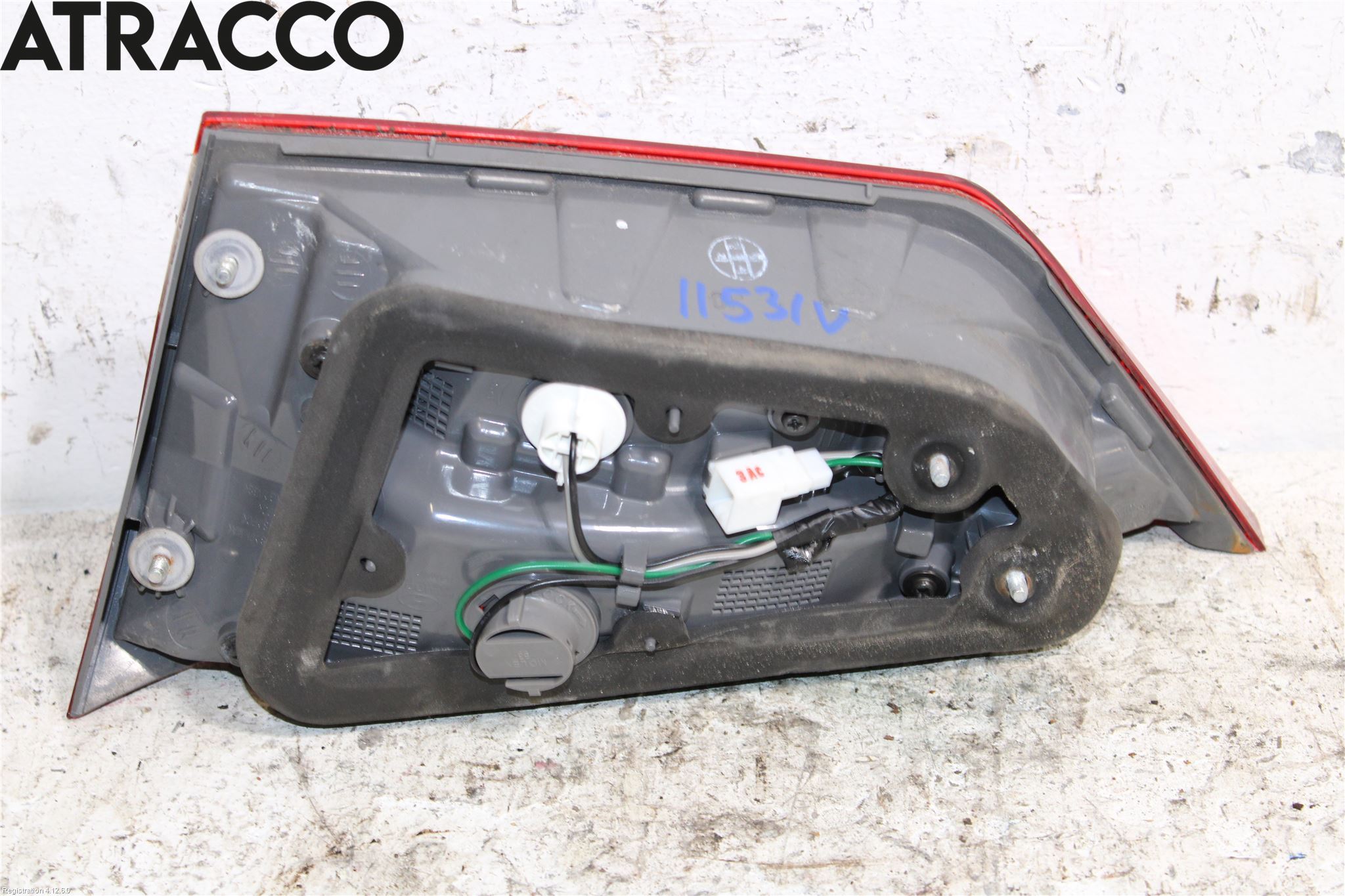 Hyundai ix20 Baklykt Venstre  På Luke(Indre