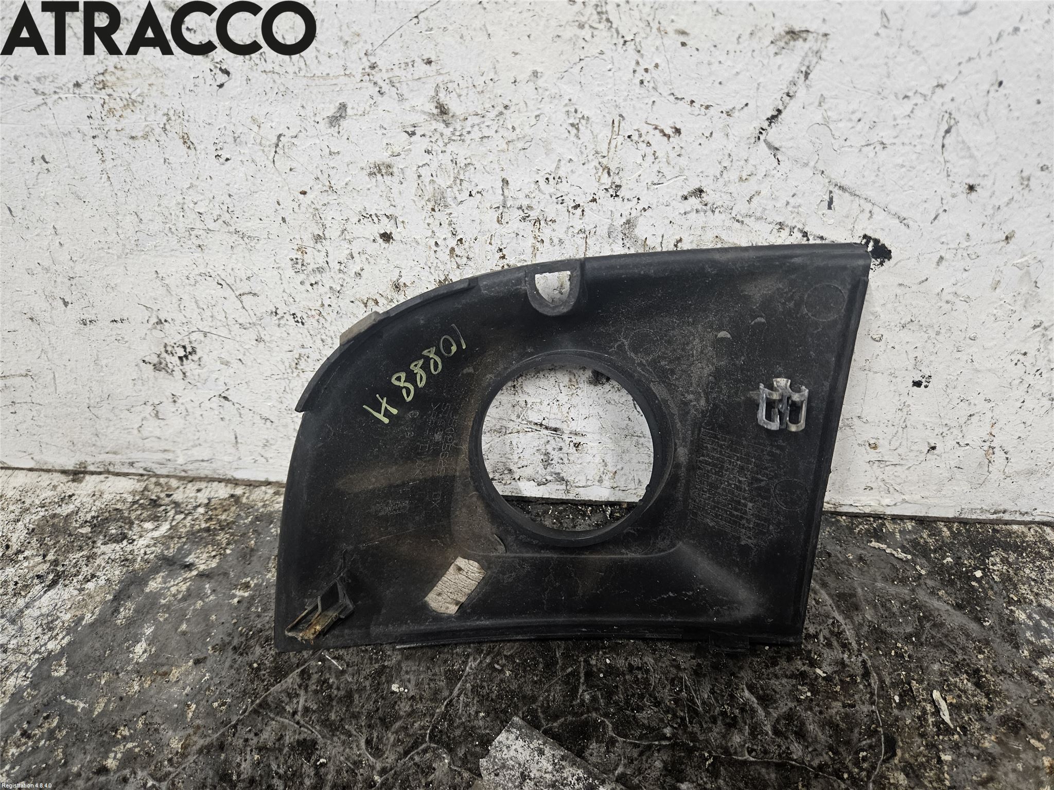 Fiat 500 07- Frontlykt Kurve-Tåkelys Ramme