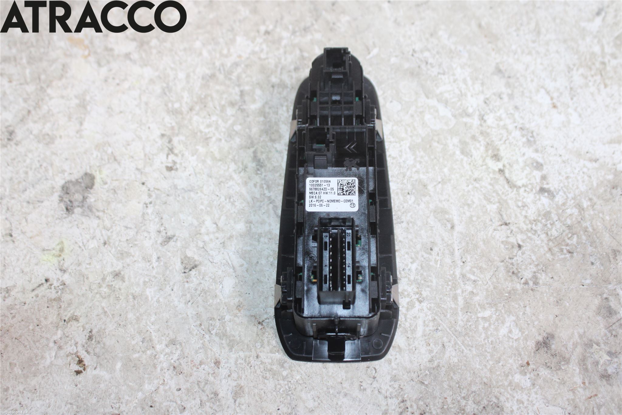 Peugeot 308 14-21 Bryter Vindusheis