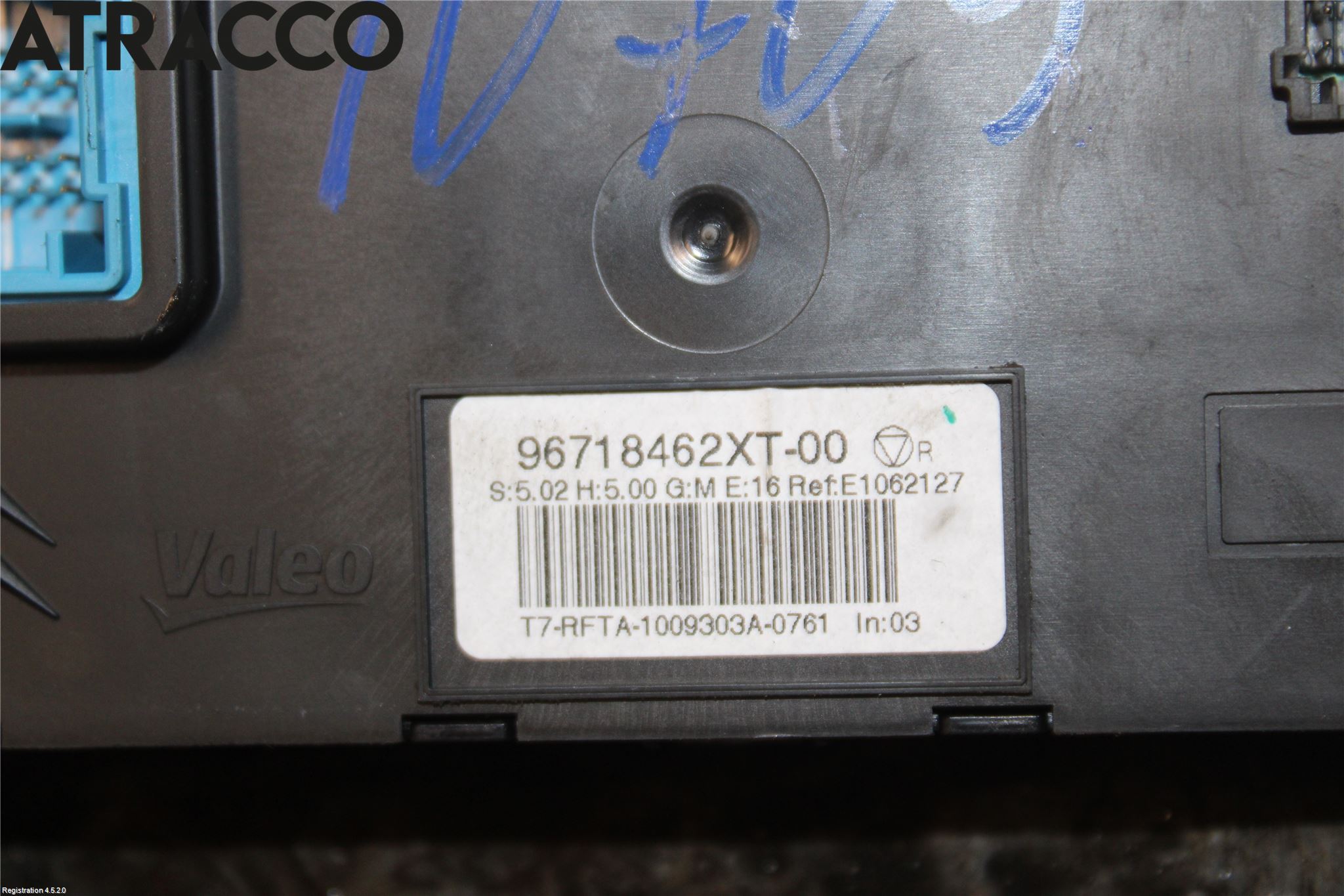 Peugeot 308 08-13 Varme Ac Betjening-Display