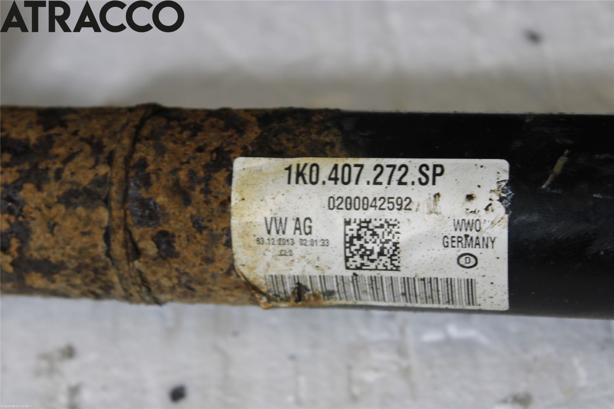 Skoda OCTAVIA (5E) 13-20 Drivaksel Foran Kompl Høyre