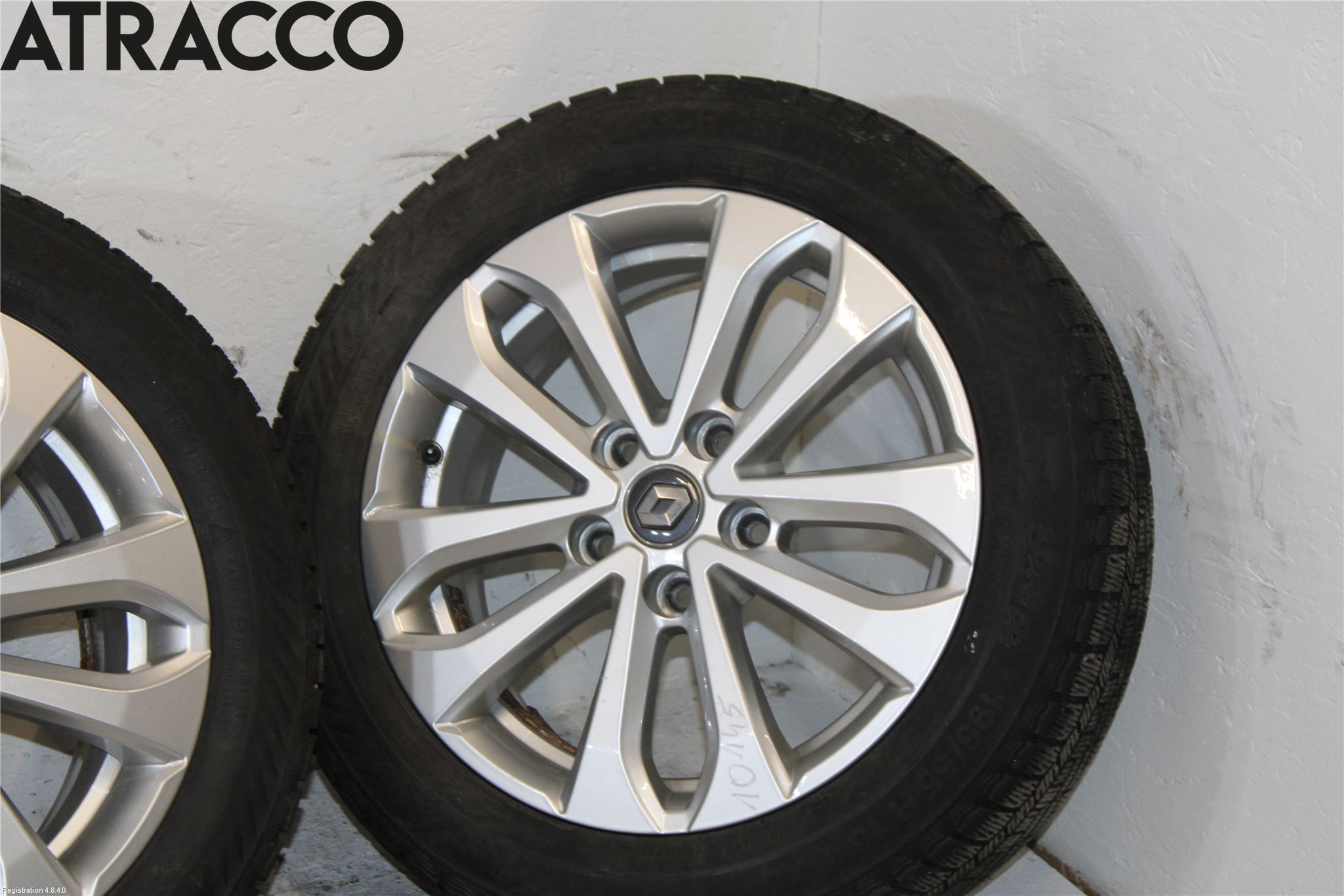 Renault ZOE/E-TECH 13- Dekk Vinter På Alu Felg 4Stk