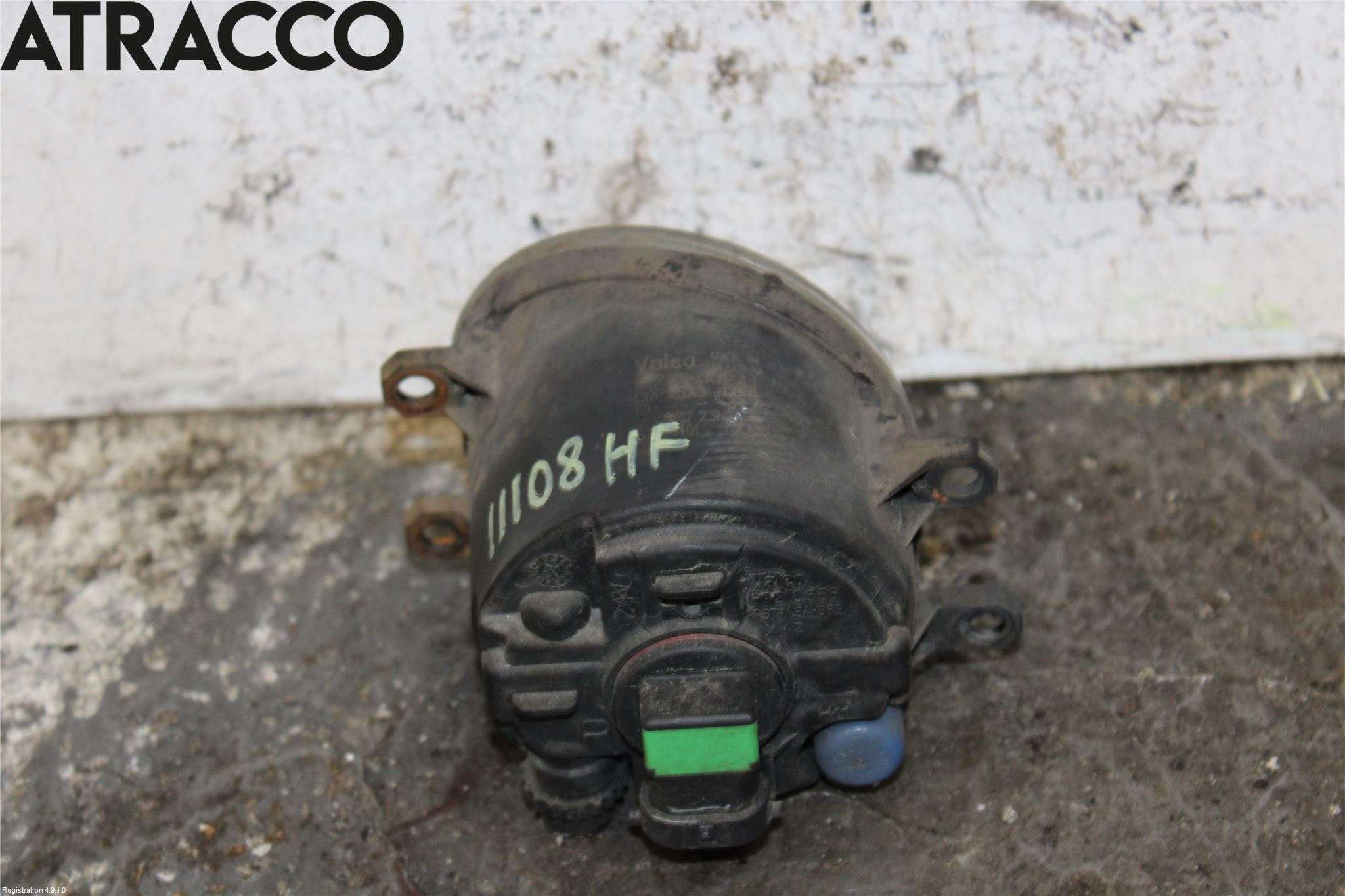 Toyota AURIS 10-12 Frontlykt-Kurve-Tåkelys