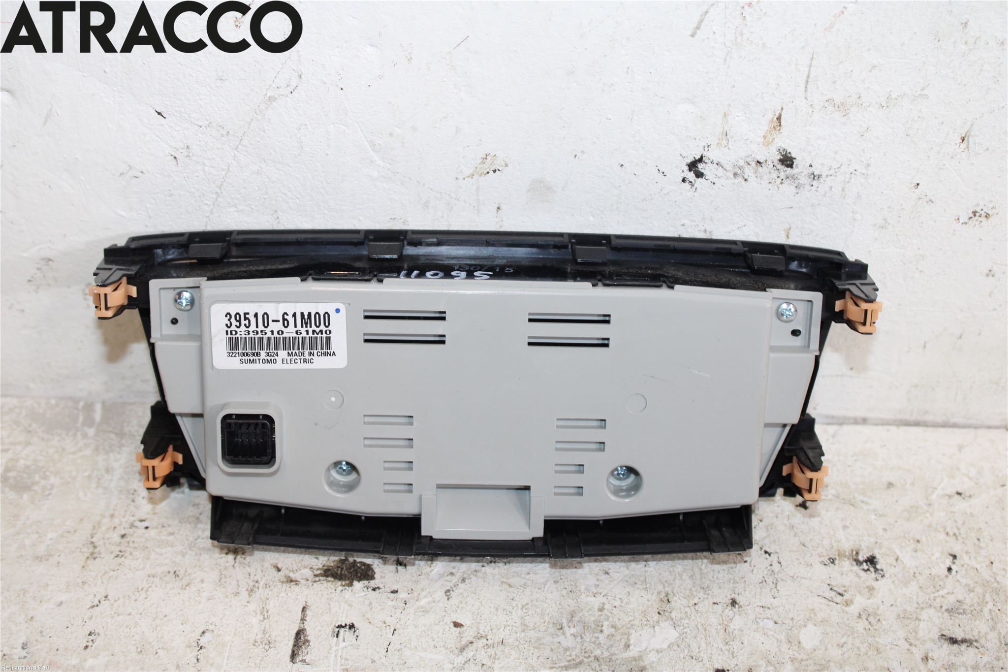 Suzuki SX4 S-CROSS 14-21 Varme Ac Betjening-Display