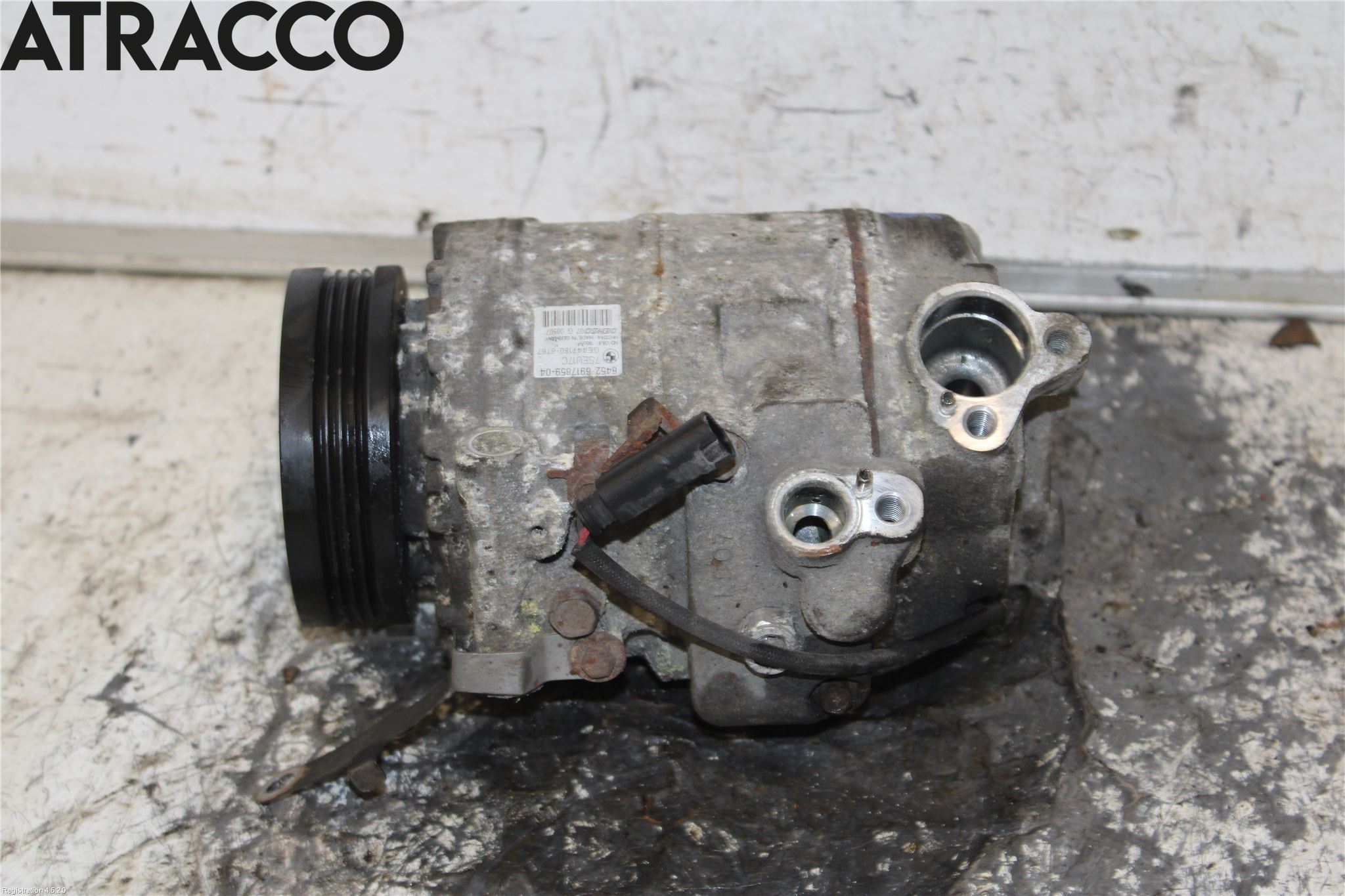 BMW 5 E60/61 Sed/Tou 02-10 Varme Ac Kompressor