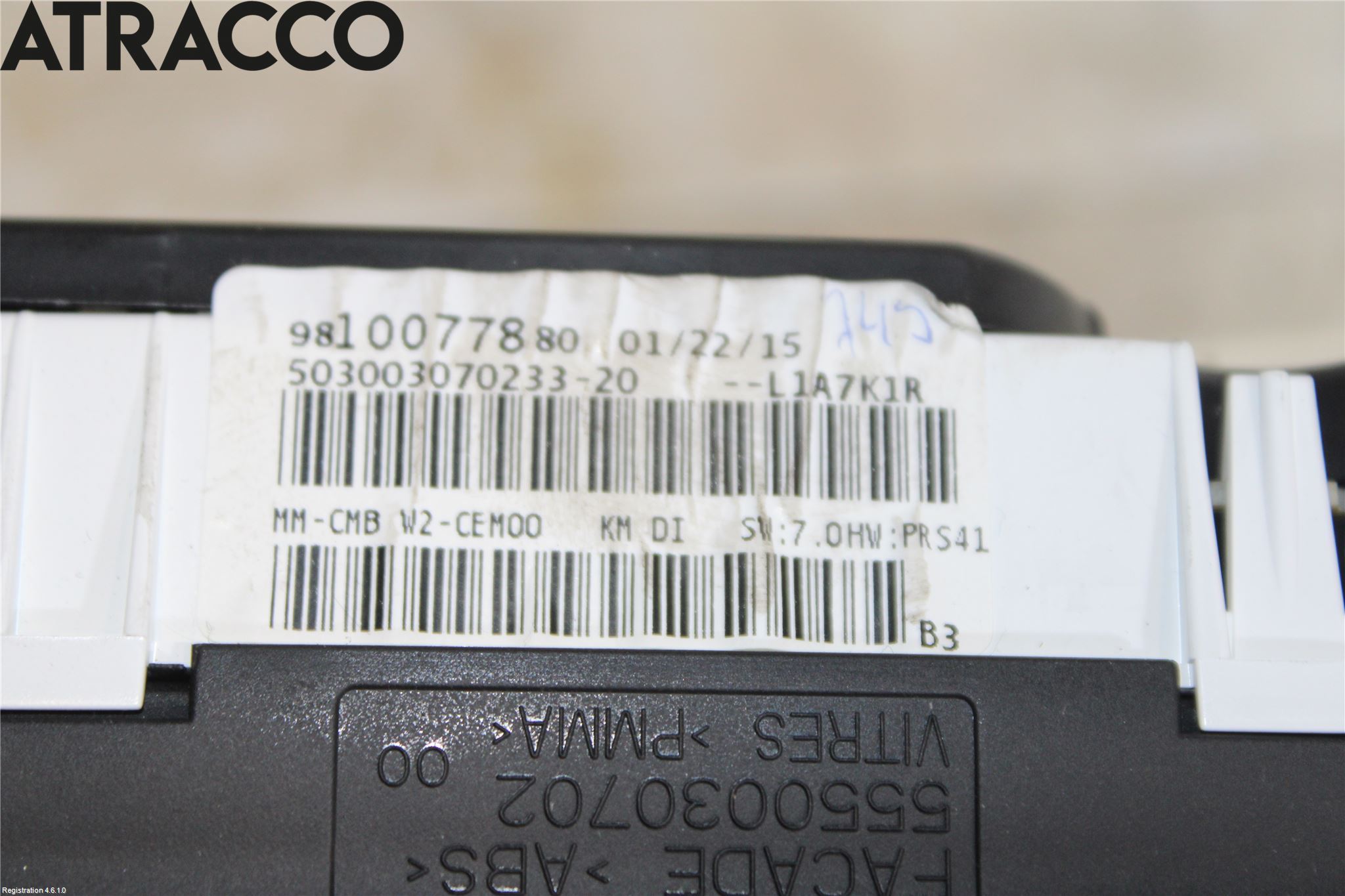 Peugeot 508 11-18 Instr Kombinert