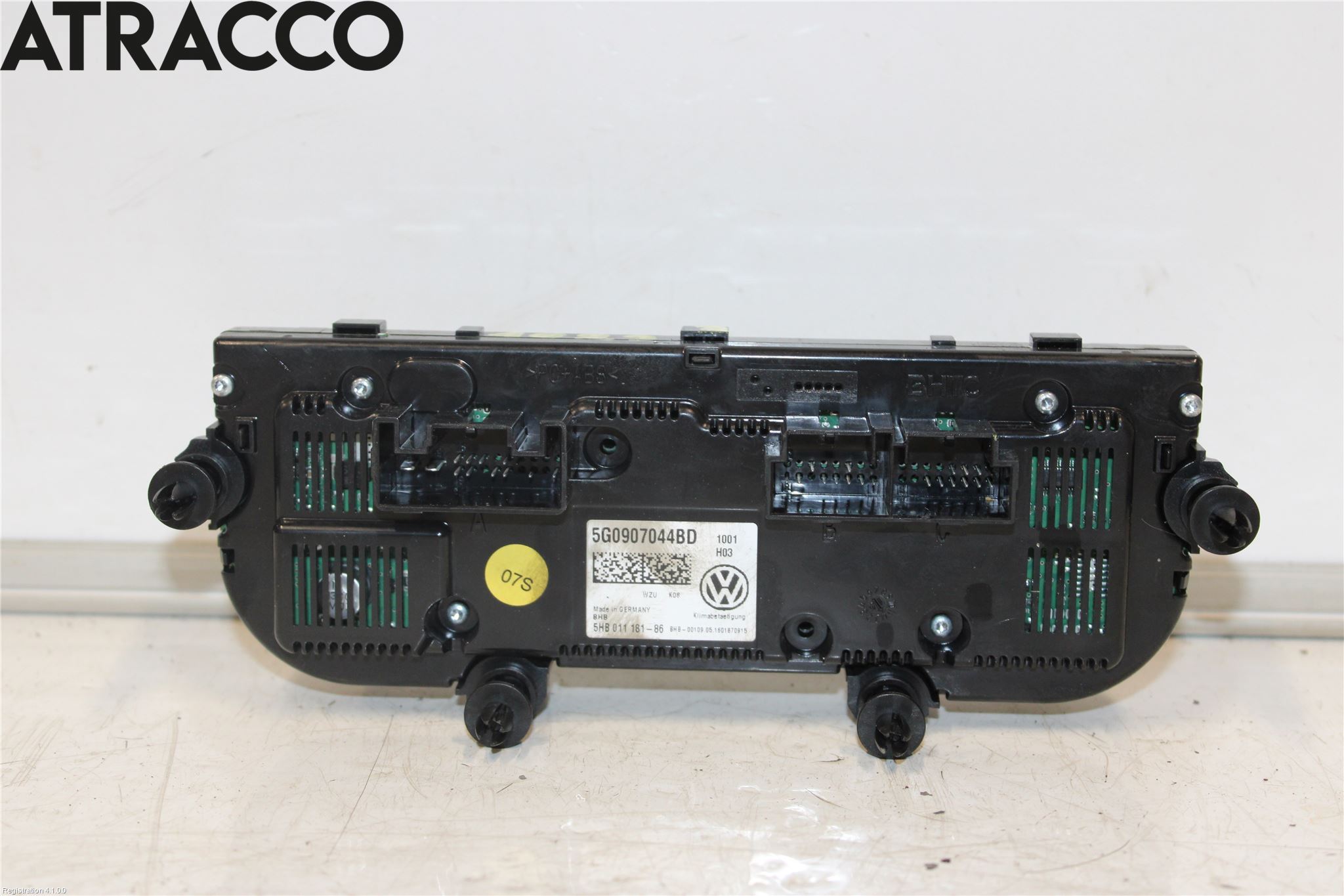 Volkswagen VW GOLF / E-GOLF VII 13-20 Varme Ac Betjening-Display