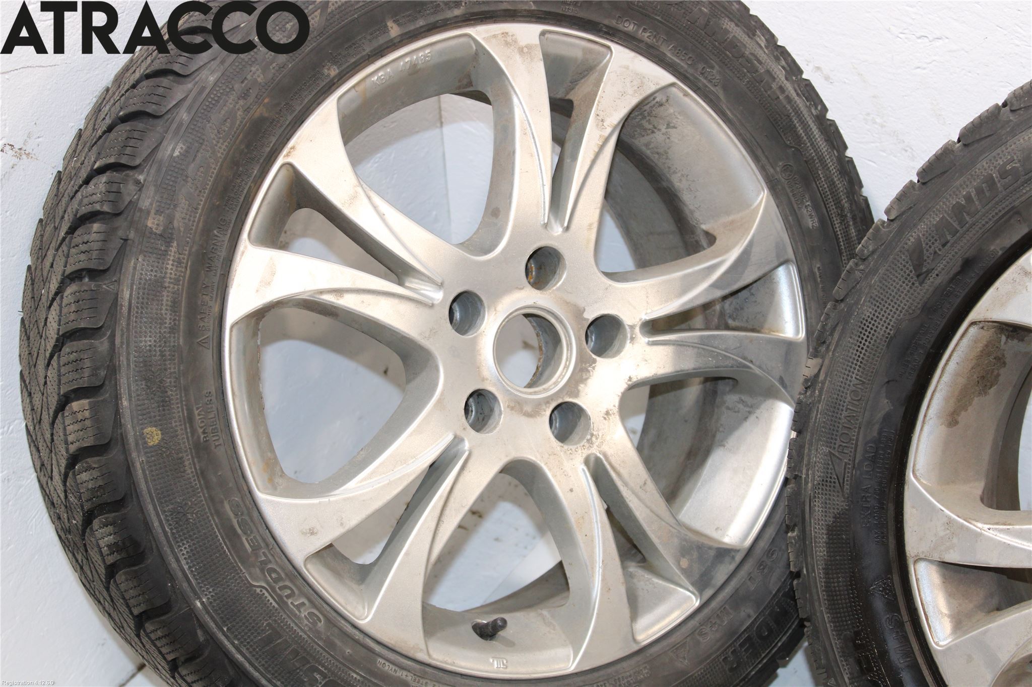 Opel INSIGNIA 09-16 Dekk Vinter På Alu Felg 4Stk