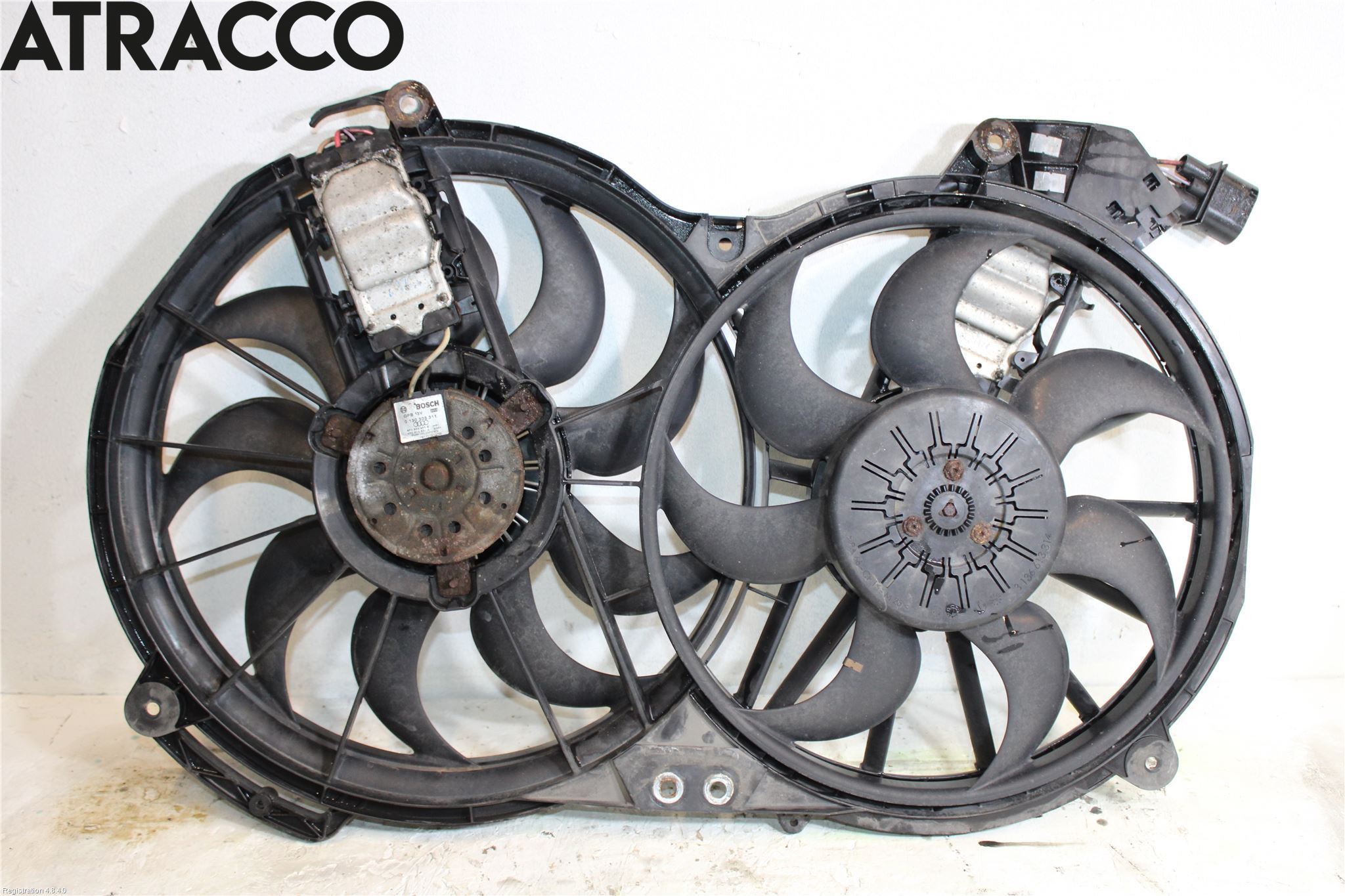 Audi A6/S6     05-11 Kjølevifte Elektrisk